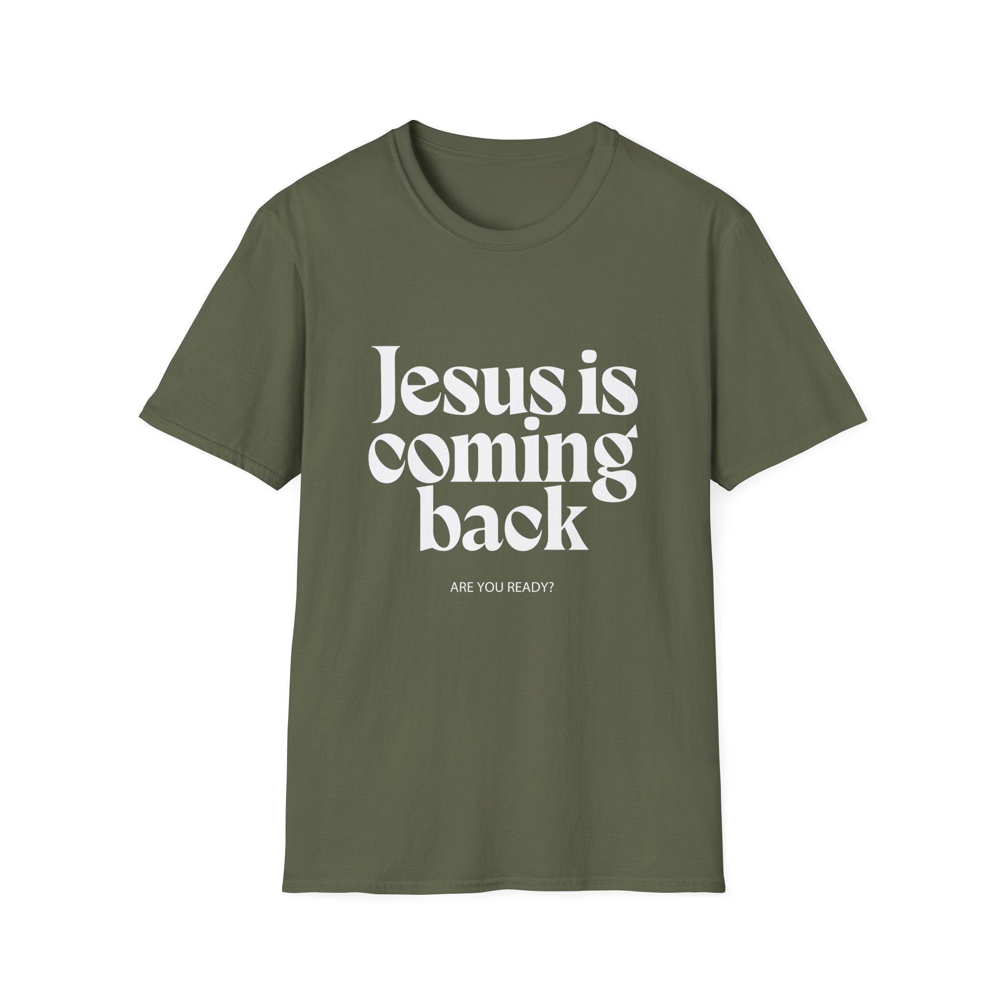 Taylor Alesia Jesus is Coming Back Unisex Softstyle T-Shirt