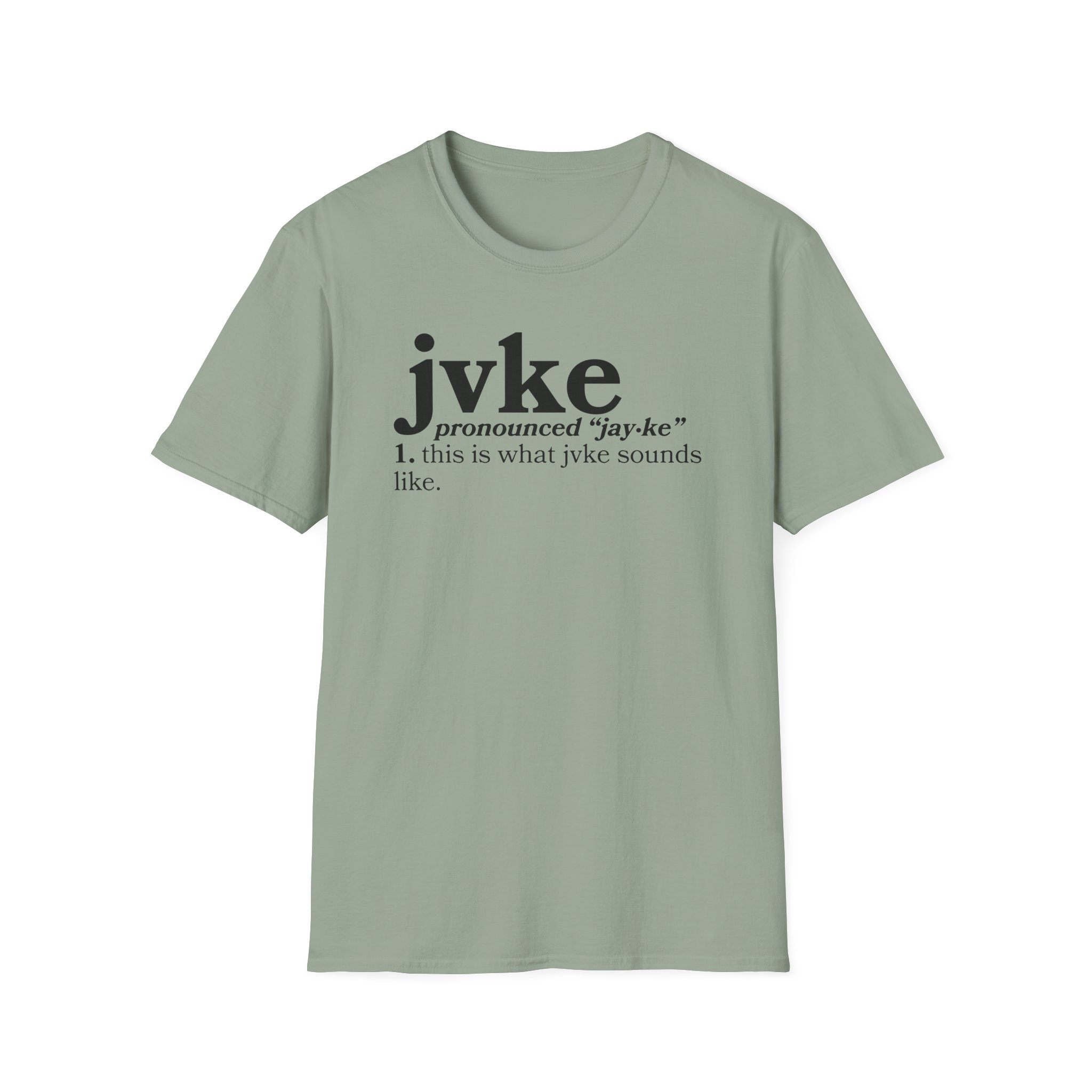 Jvke Pronunciation Unisex Softstyle T-Shirt