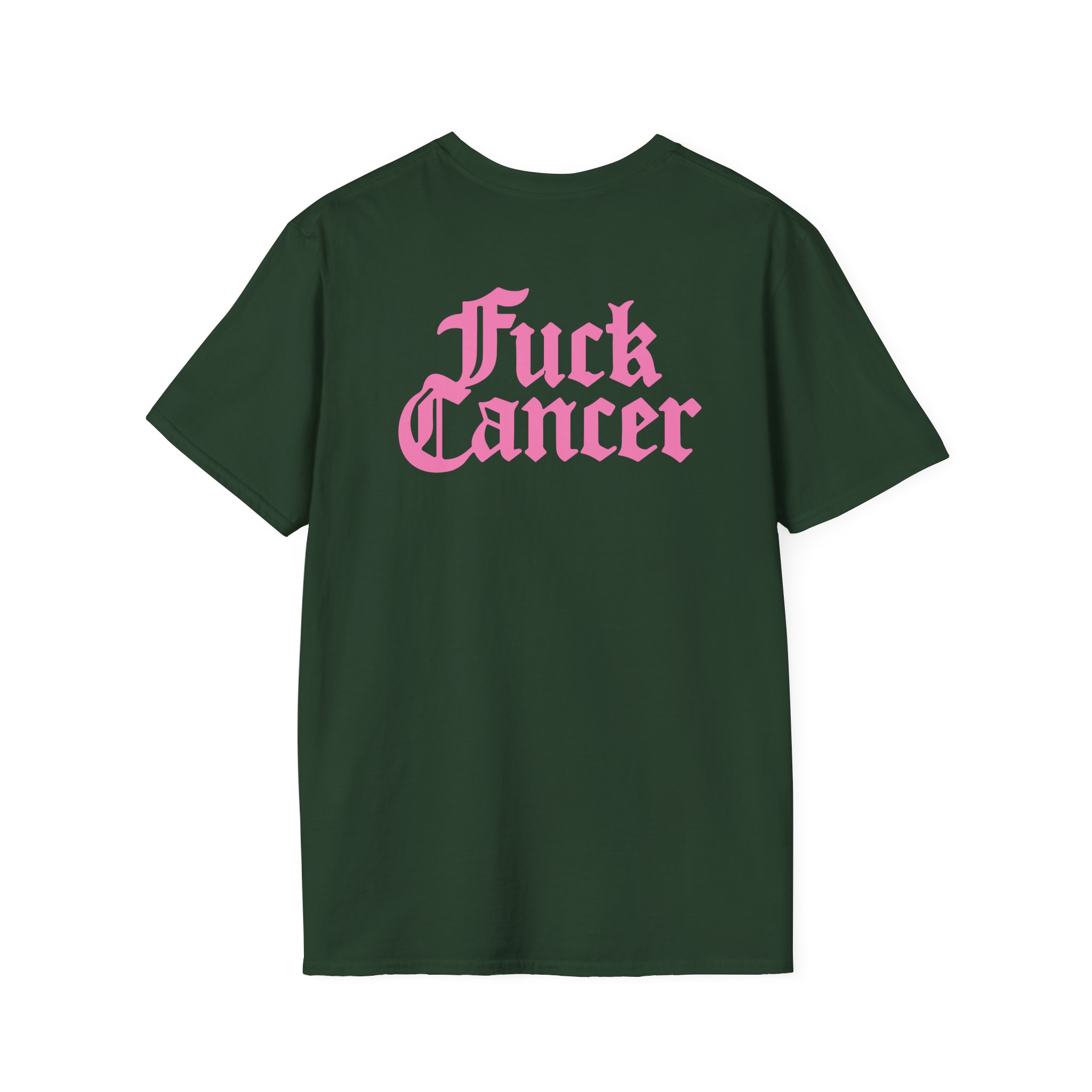 Guns N Roses Fuck Breast Cancer Unisex Softstyle T-Shirt