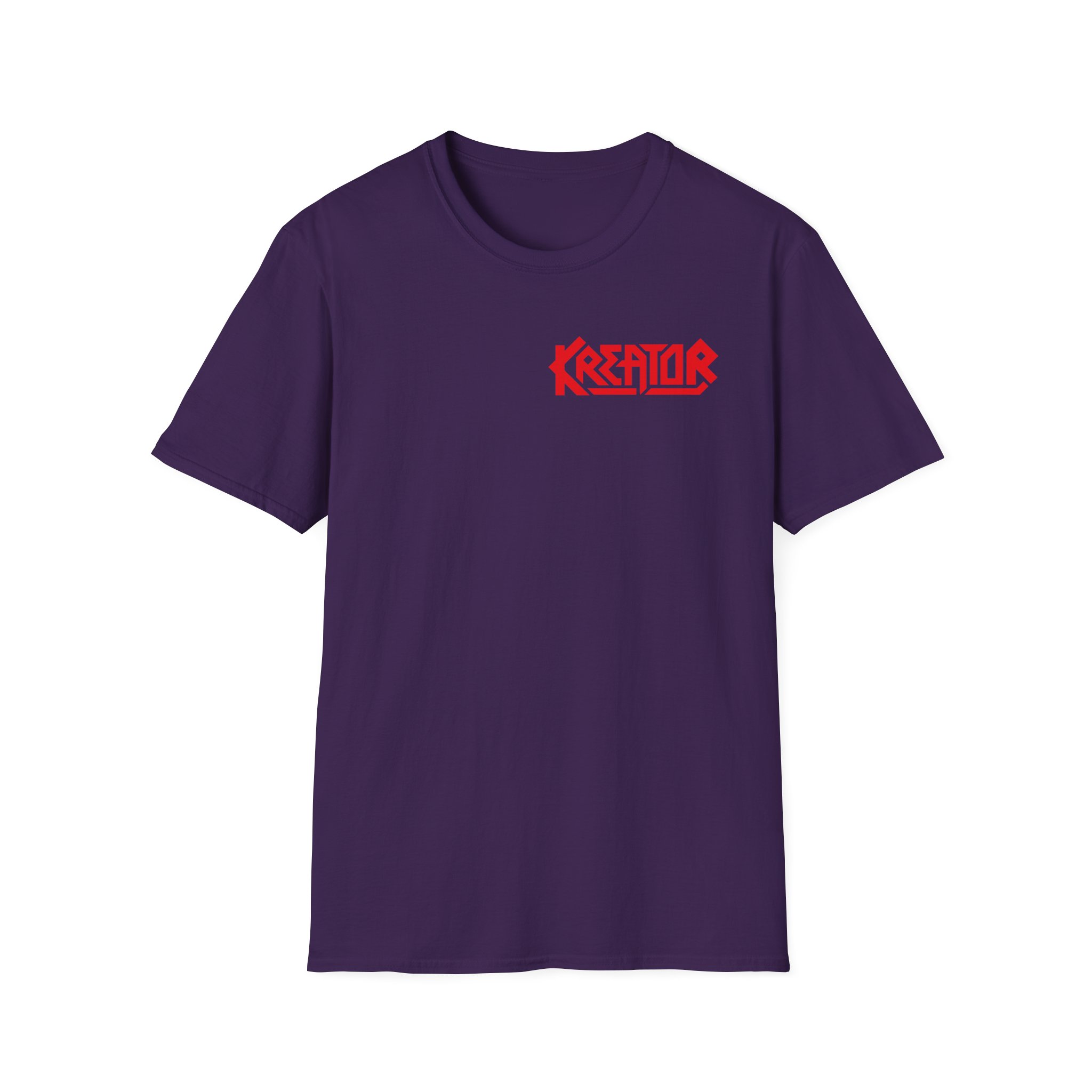Kreator K-line Pentagram Unisex Softstyle T-Shirt