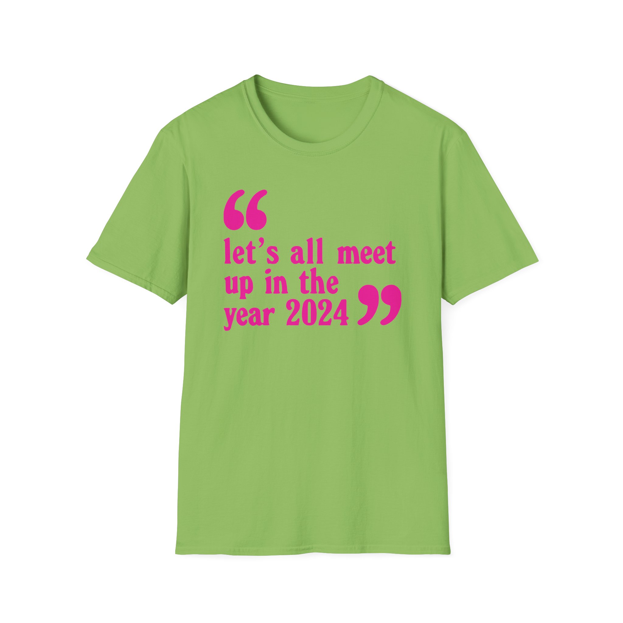 Pulp Let’s All Meet Up Ecru Unisex Softstyle T-Shirt