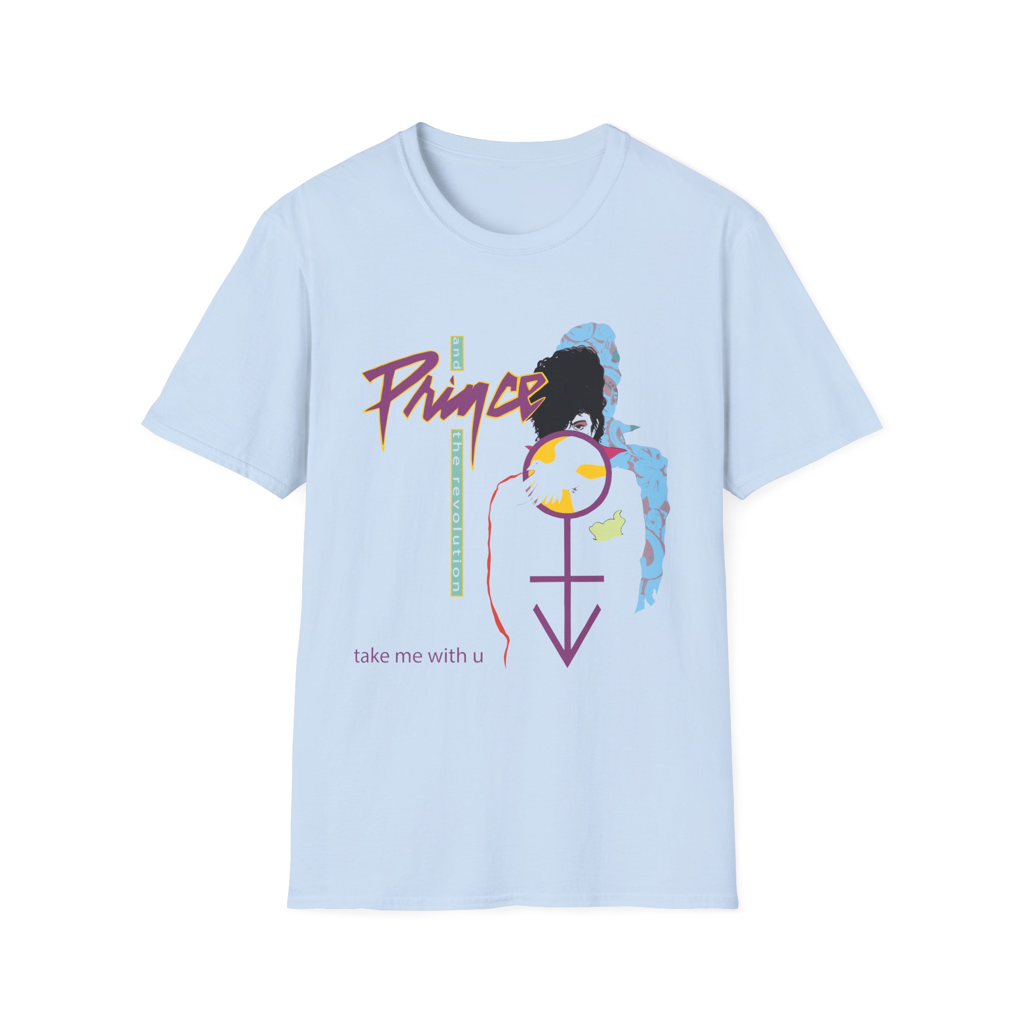 Prince Take Me With U Unisex Softstyle T-Shirt