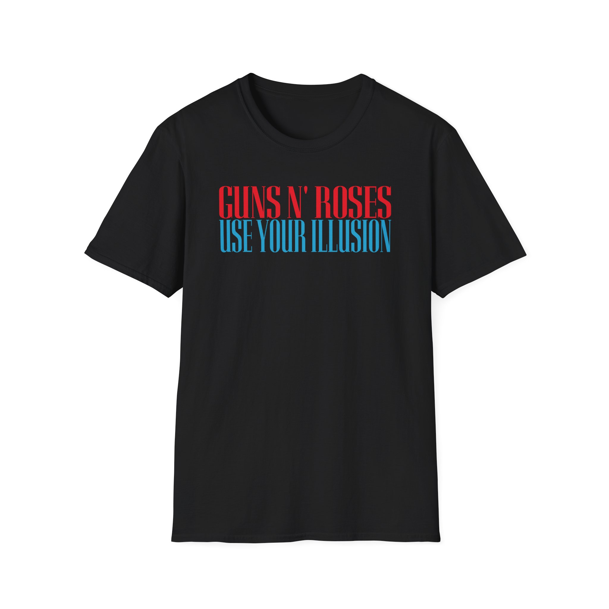 Guns N Roses Use Your Illusion Unisex Softstyle T-Shirt