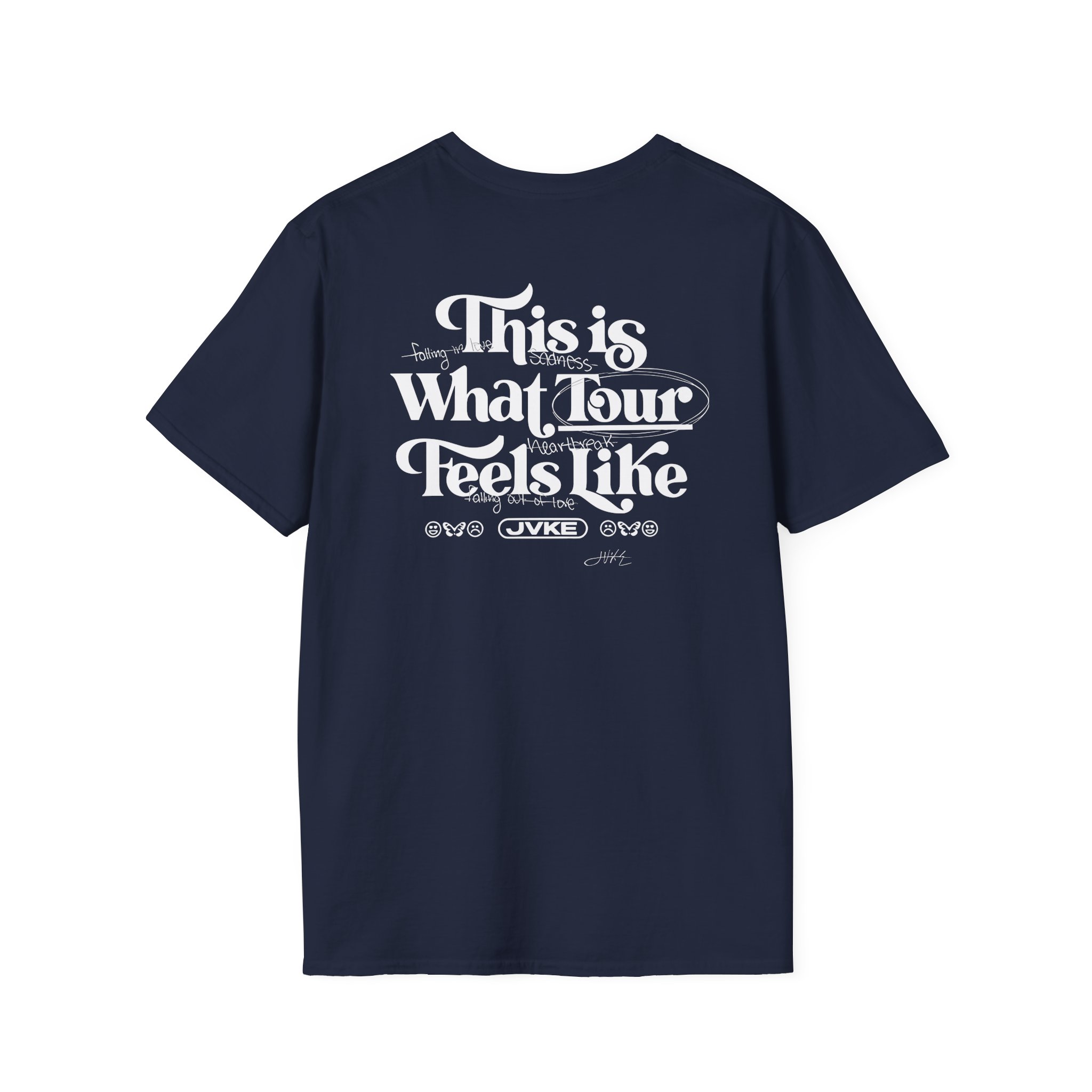 Jvke What Tour Feels Like Unisex Softstyle T-Shirt