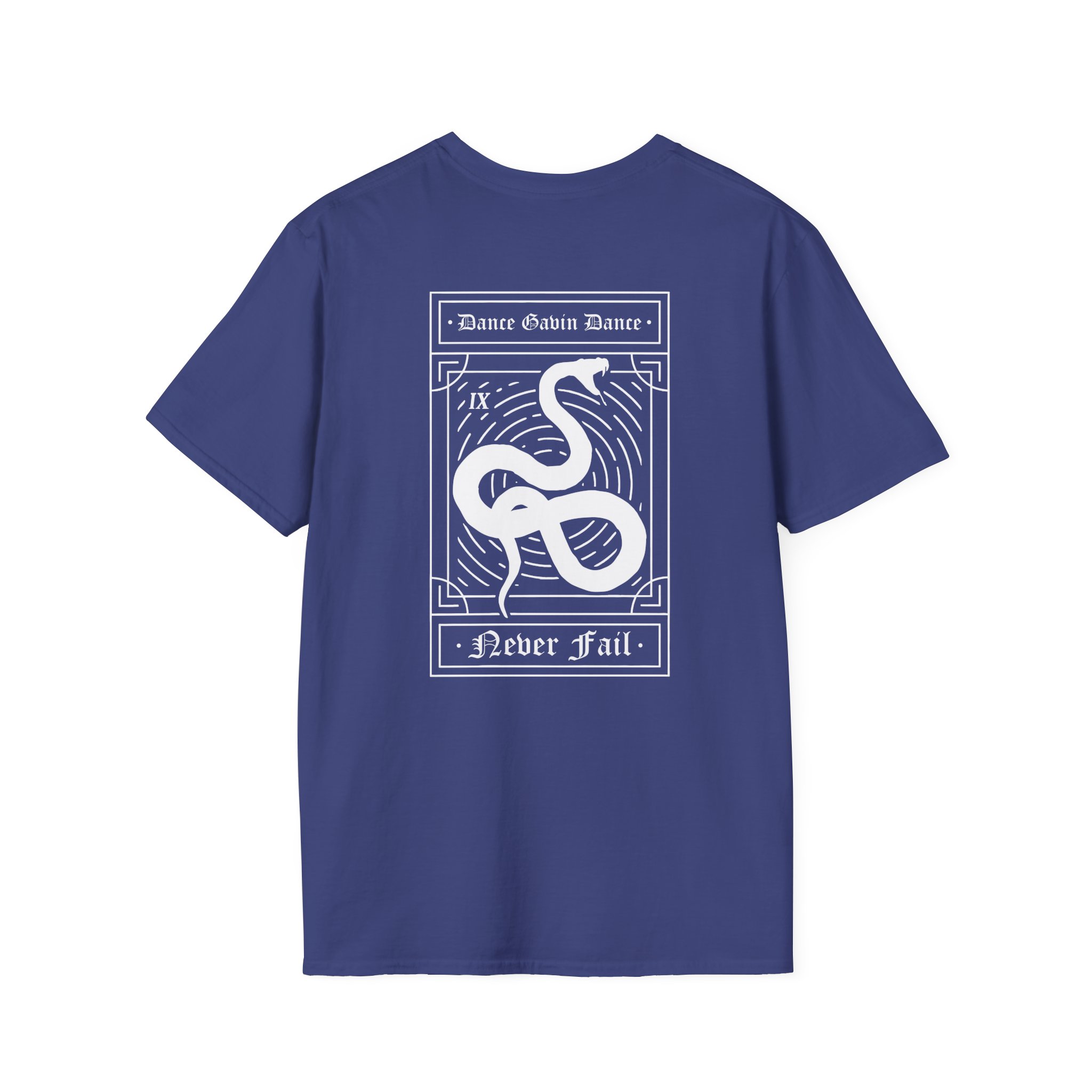 Dance Gavin Dance Snake Tarot Unisex Softstyle T-Shirt
