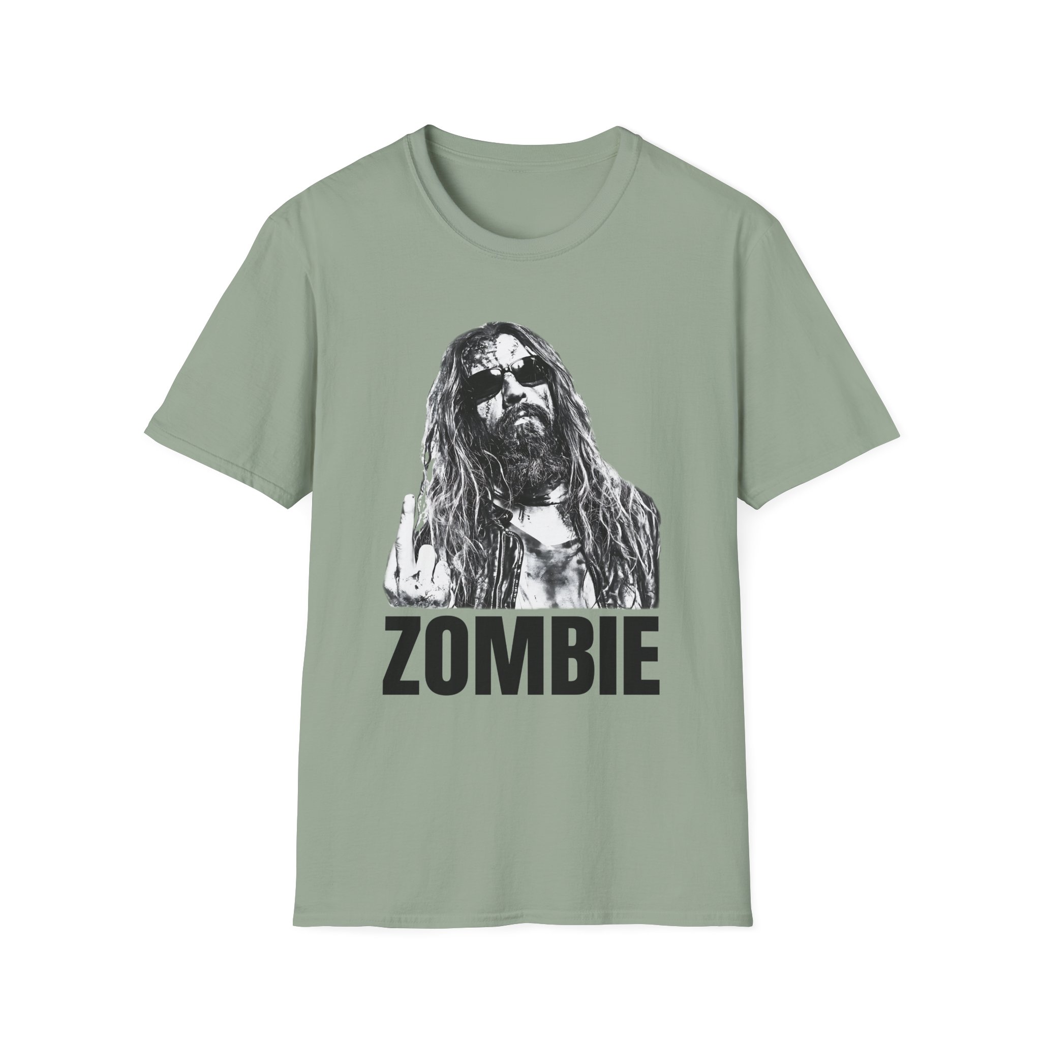 Rob Zombie No F***s Given Unisex Softstyle T-Shirt