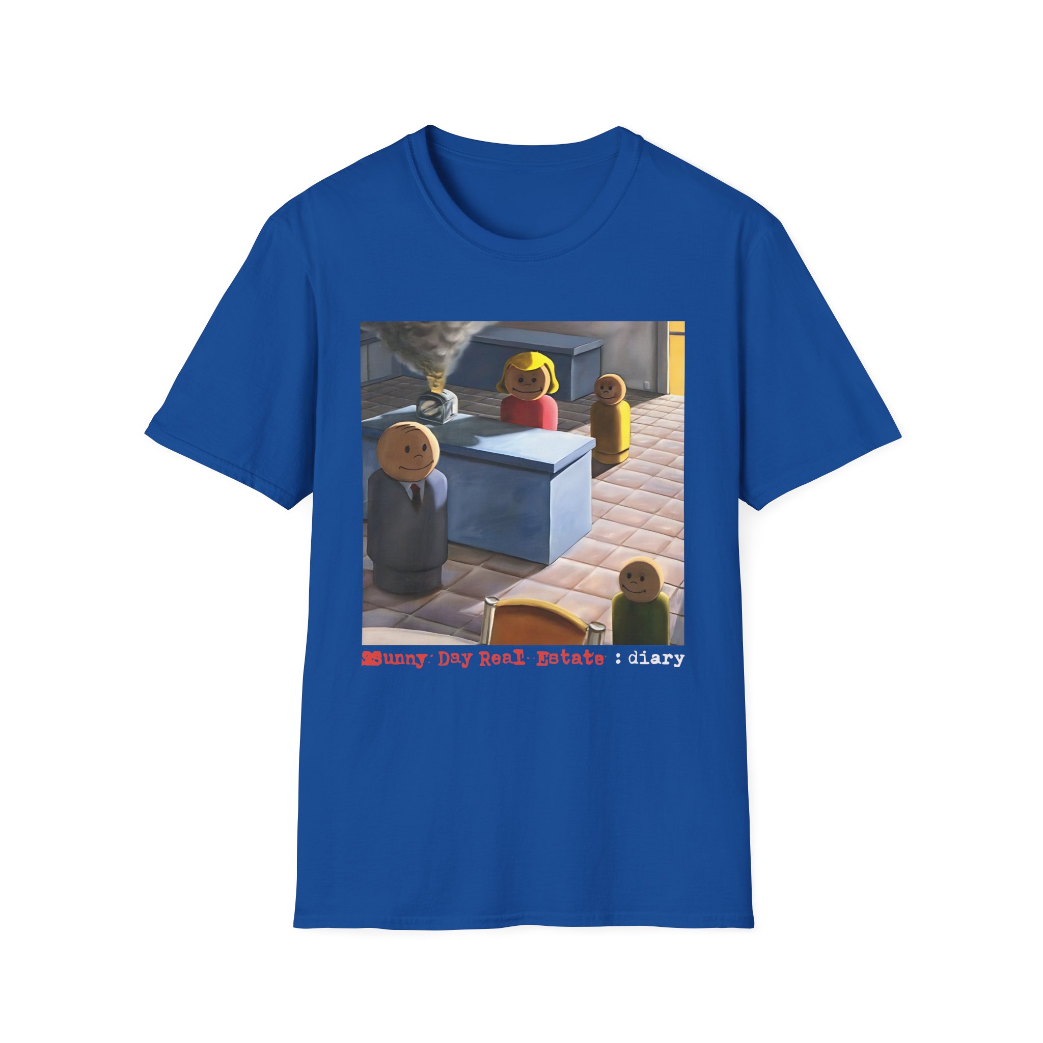 Sunny Day Real Estate Diary Lp Square Cover Unisex Softstyle T-Shirt