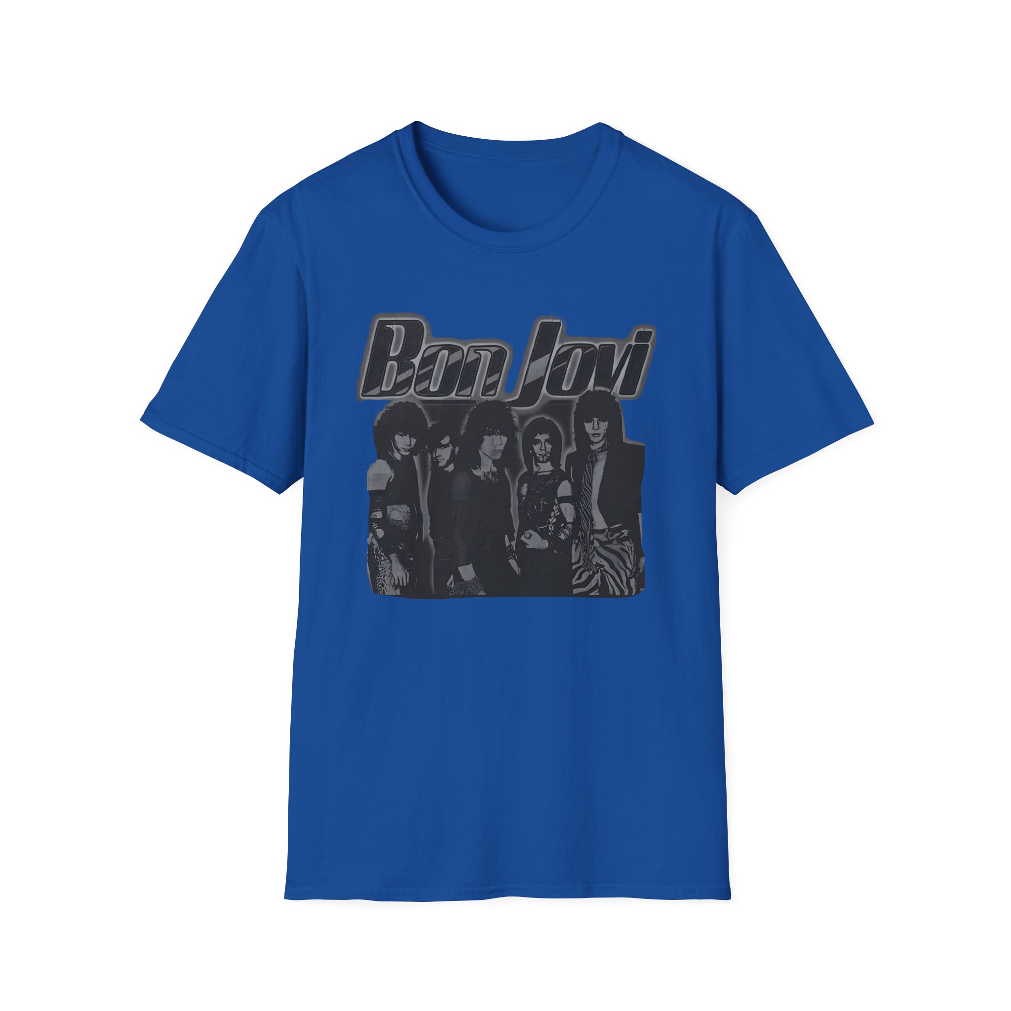 Bon Jovi Outline Unisex Softstyle T-Shirt