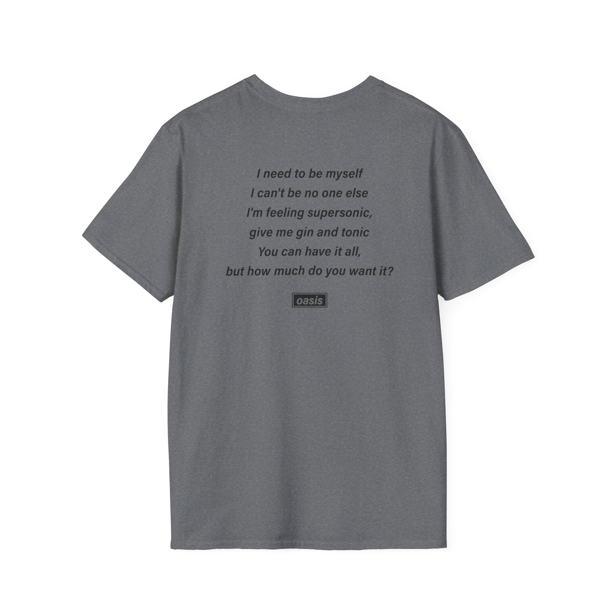 Oasis Supersonic Unisex Softstyle T-Shirt