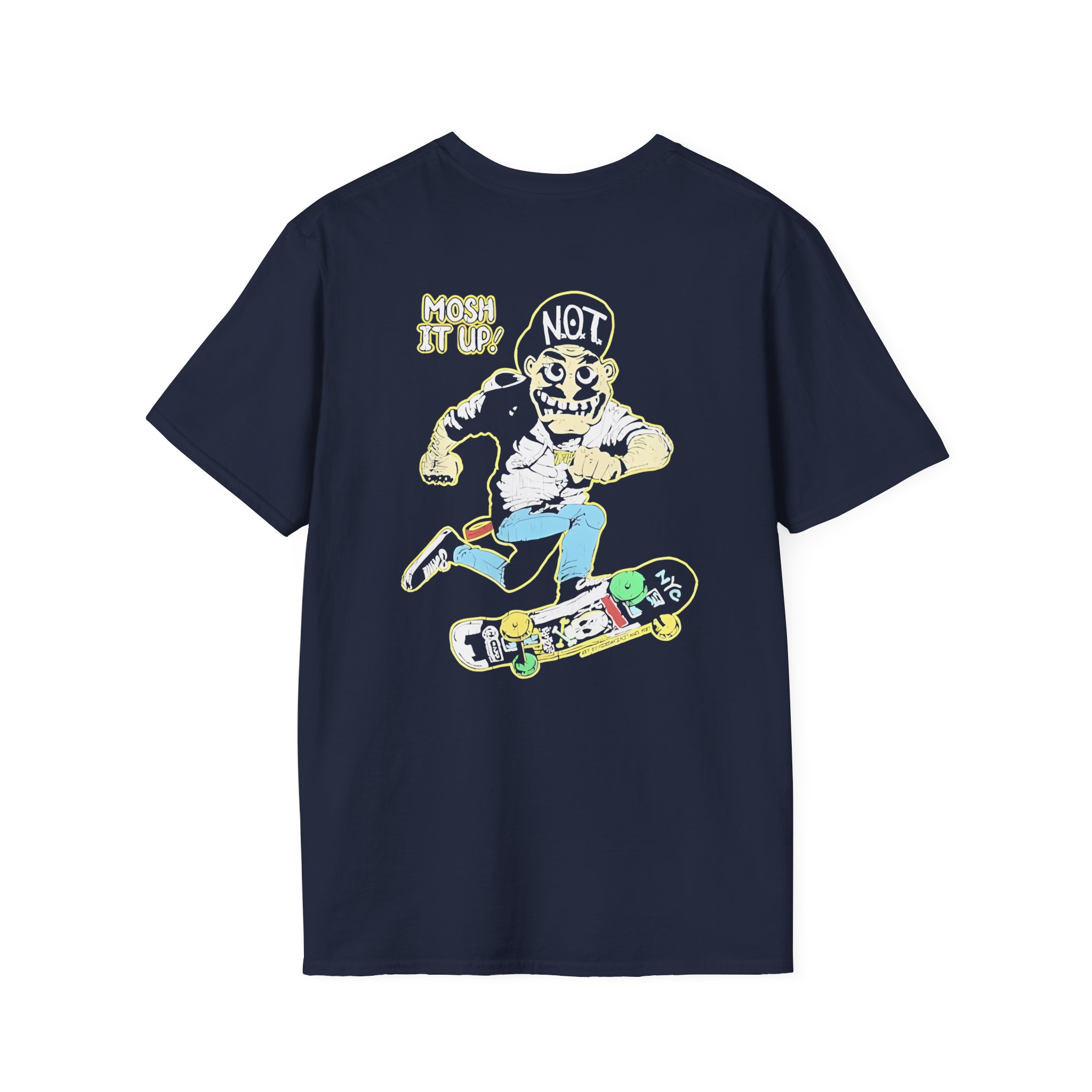 Anthrax Mosh It Up Skater Unisex Softstyle T-Shirt