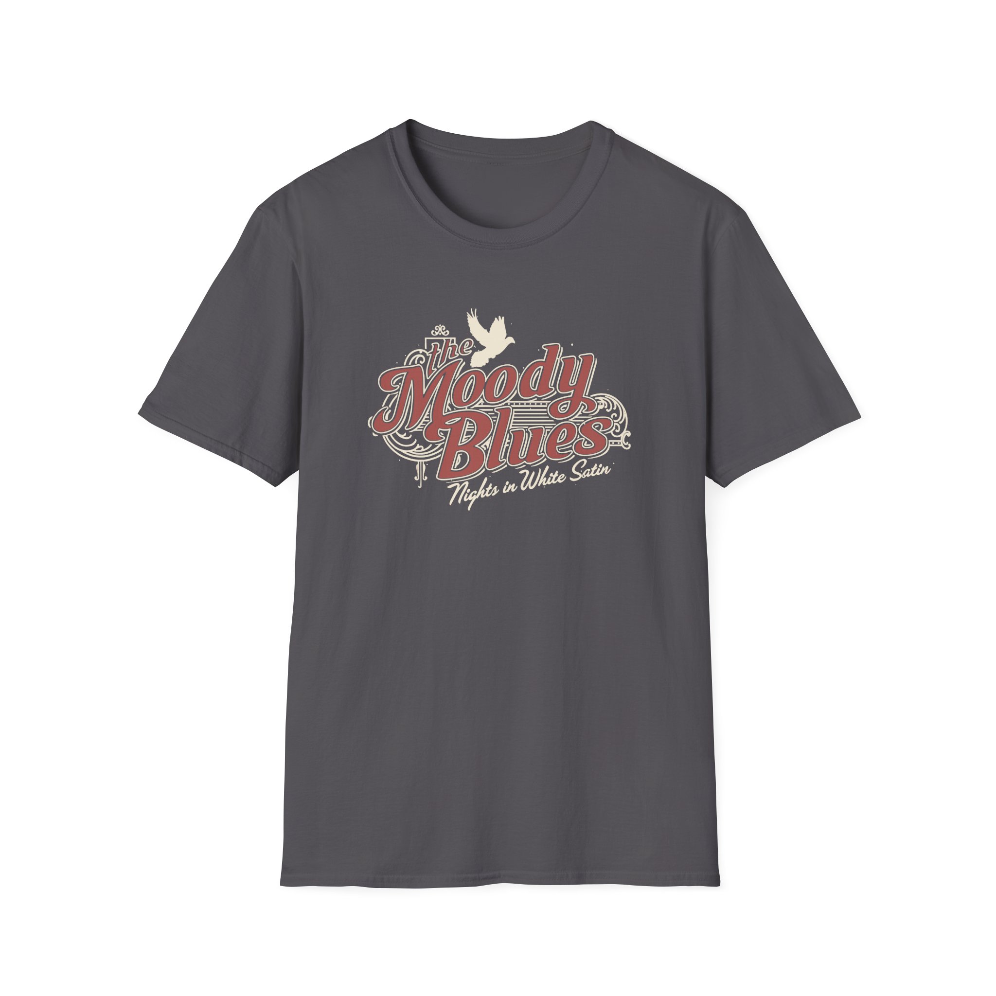 The Moody Blues Nights In White Satin Unisex Softstyle T-Shirt