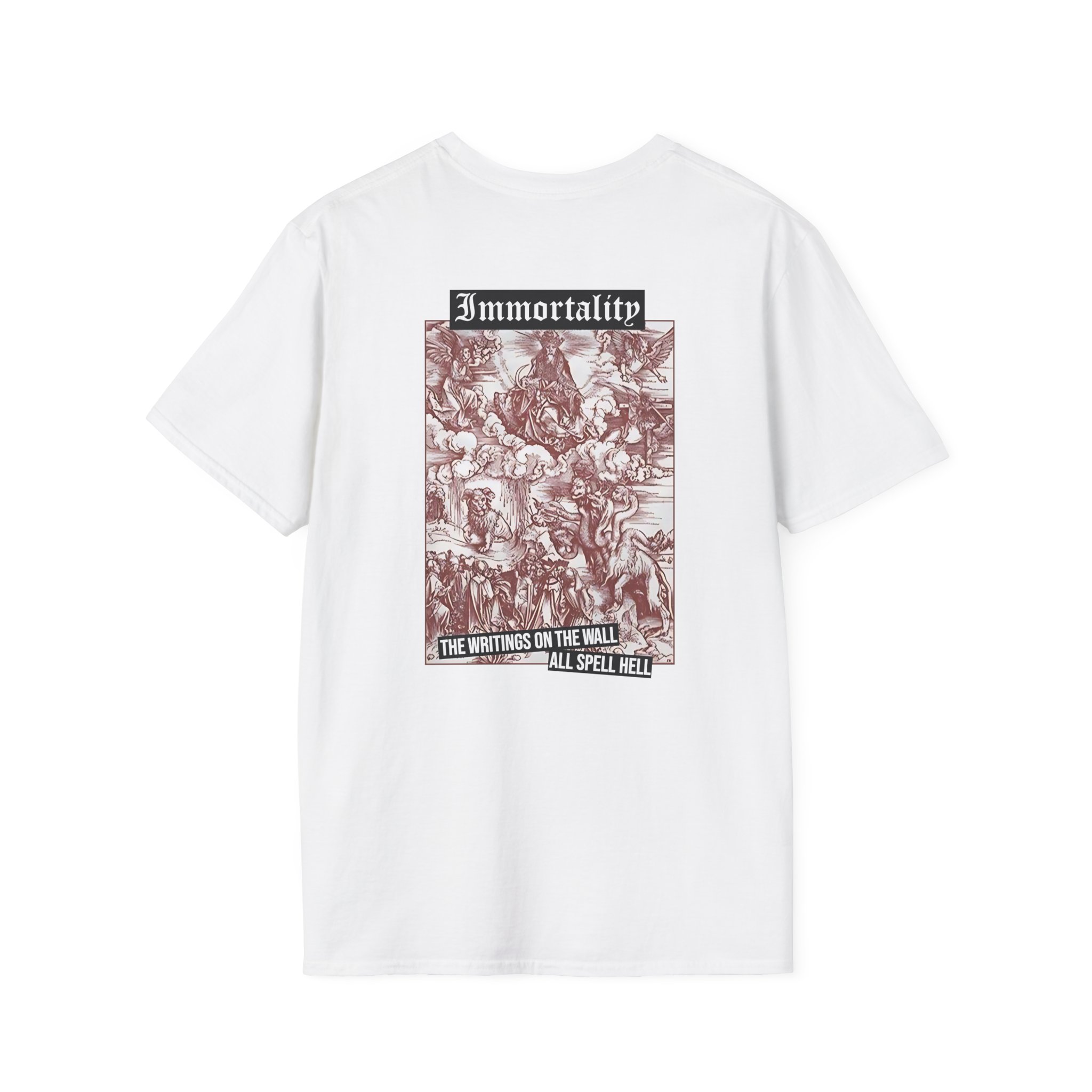 Born From Pain Immortality Unisex Softstyle T-Shirt