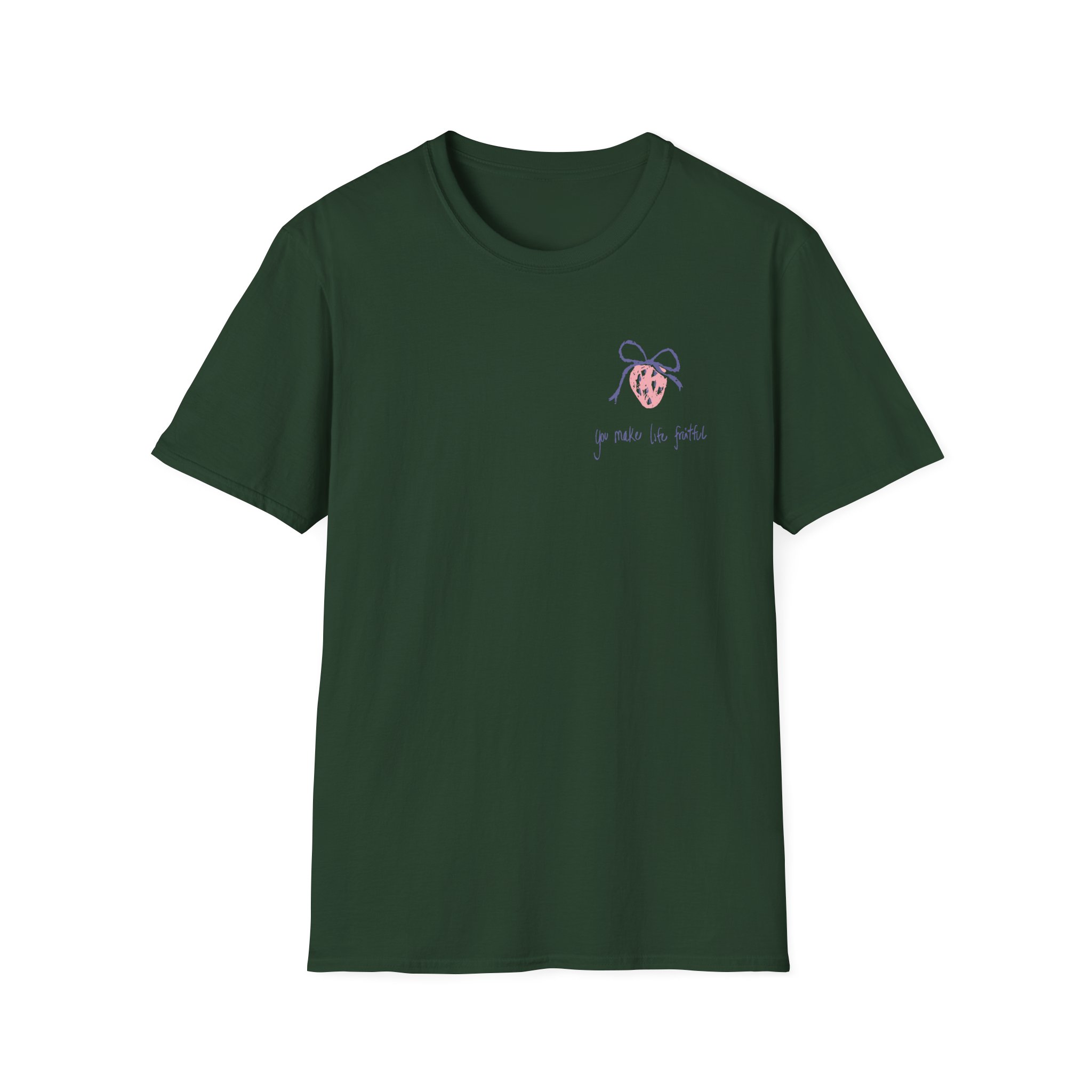 Evelyn Ha Peach Perfect unisex softstyle t-shirt