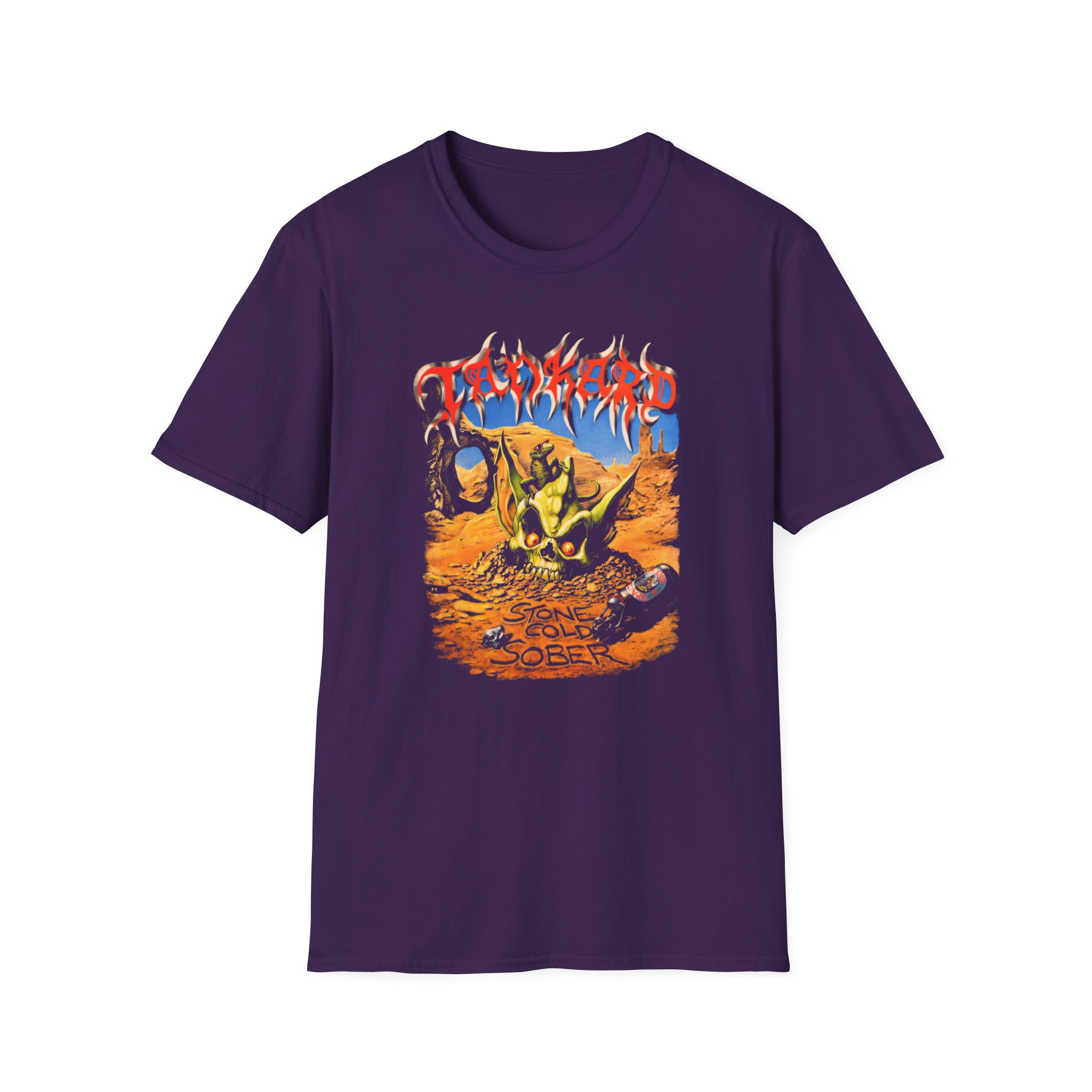 Tankard Stone Cold Sober Unisex Softstyle T-Shirt