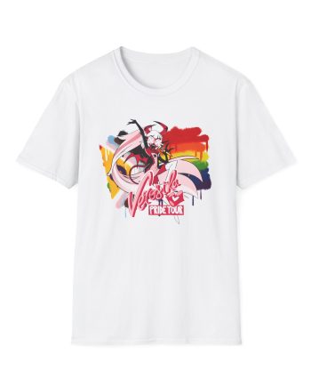 Helluva Boss Verosika Micro Ribbed Unisex Softstyle T-Shirt