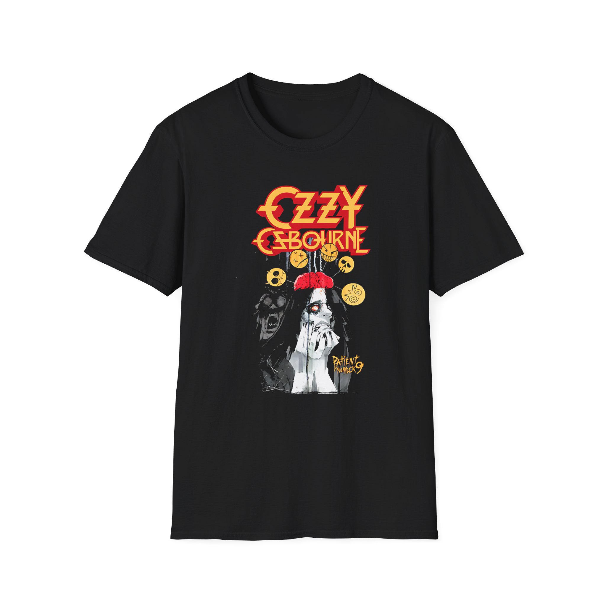Ozzy Osbourne Paranoid No 9 Unisex Softstyle T-Shirt