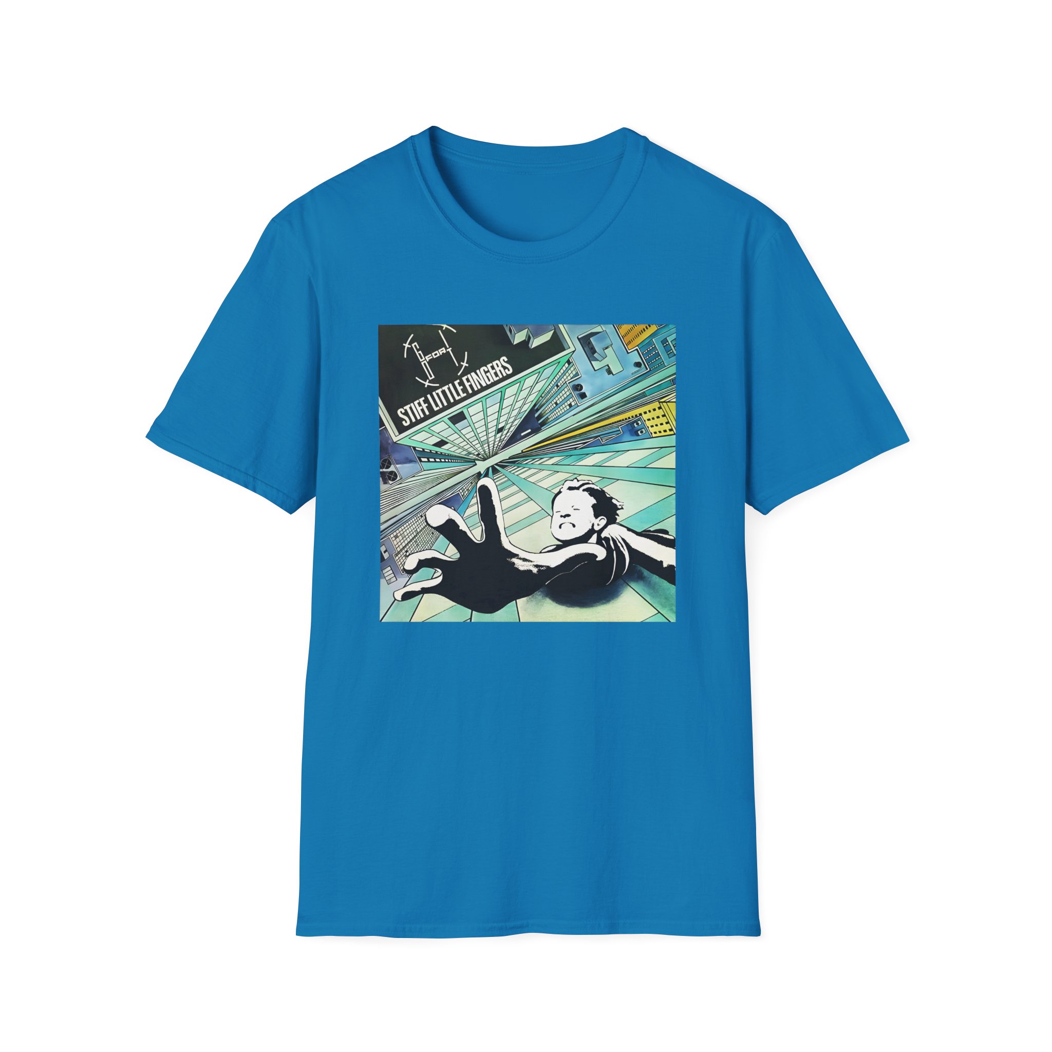 Stiff Little Fingers Go For It Album Unisex Softstyle T-Shirt