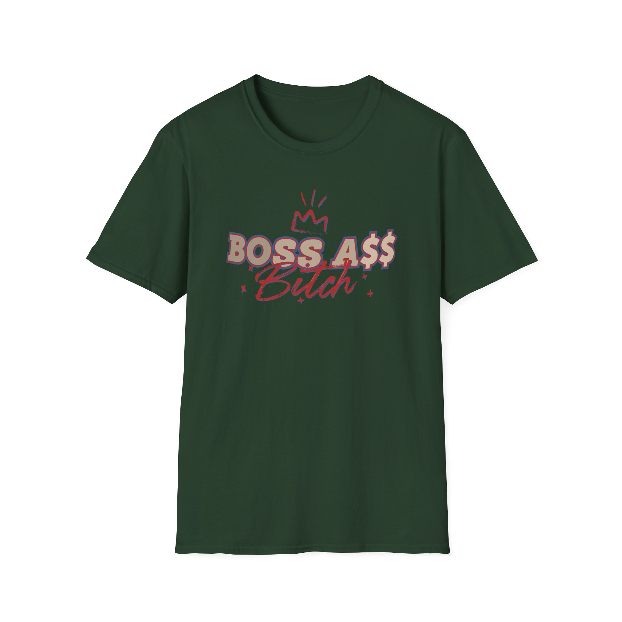 Ted Lasso Boss Ass Bitch Unisex Softstyle T-Shirt