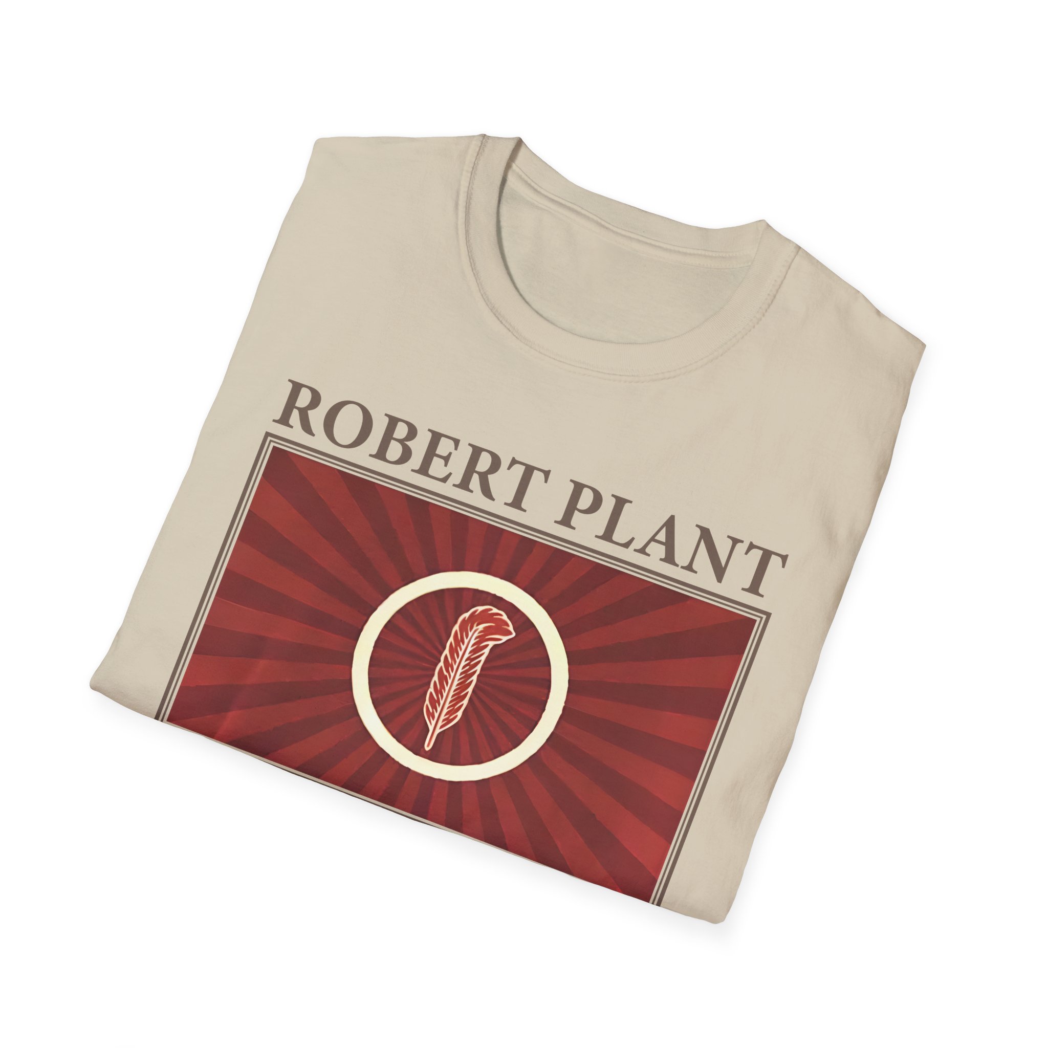 Robert Plant Feather Section Unisex Softstyle T-Shirt