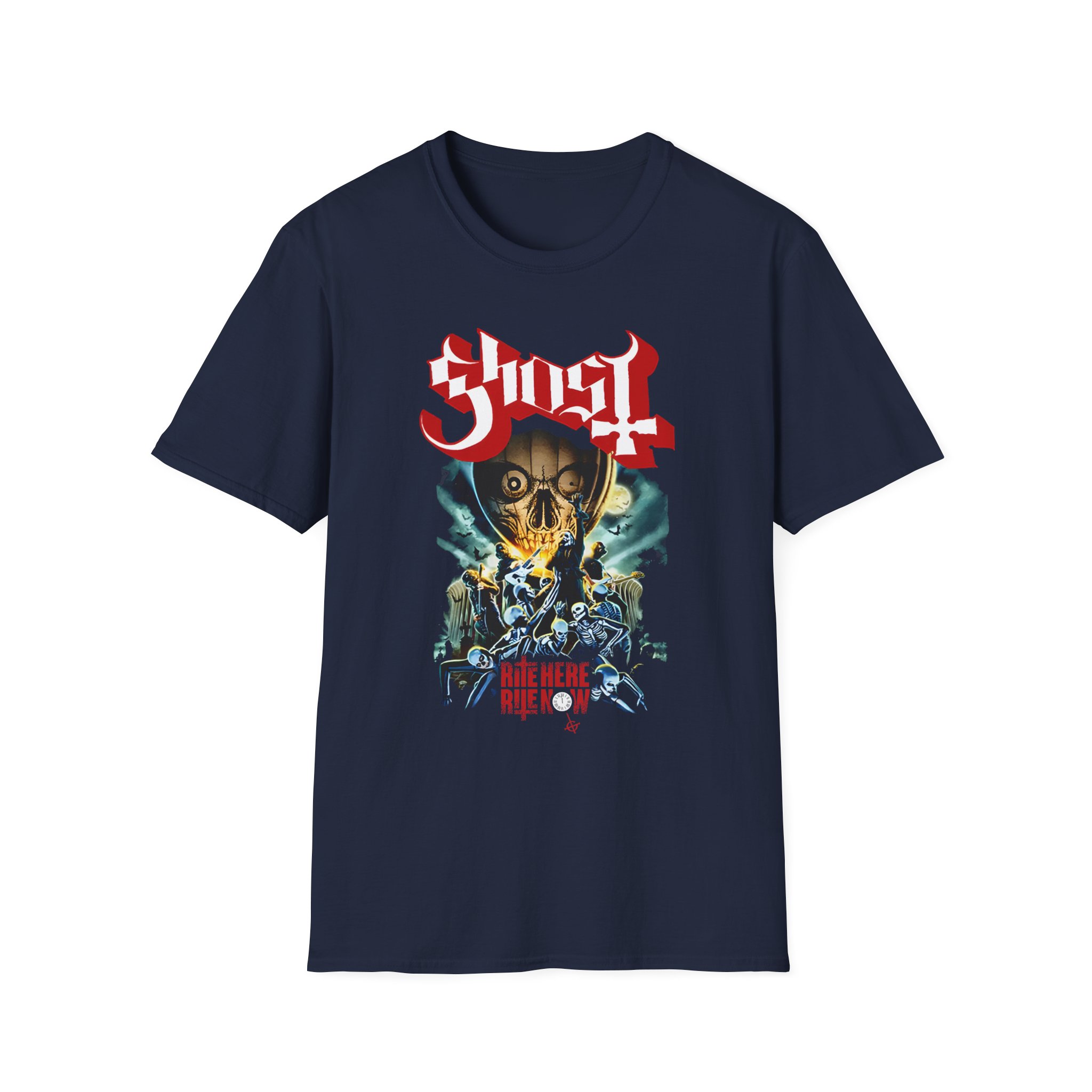 Ghost Band Rhrn Poster Unisex Softstyle T-Shirt