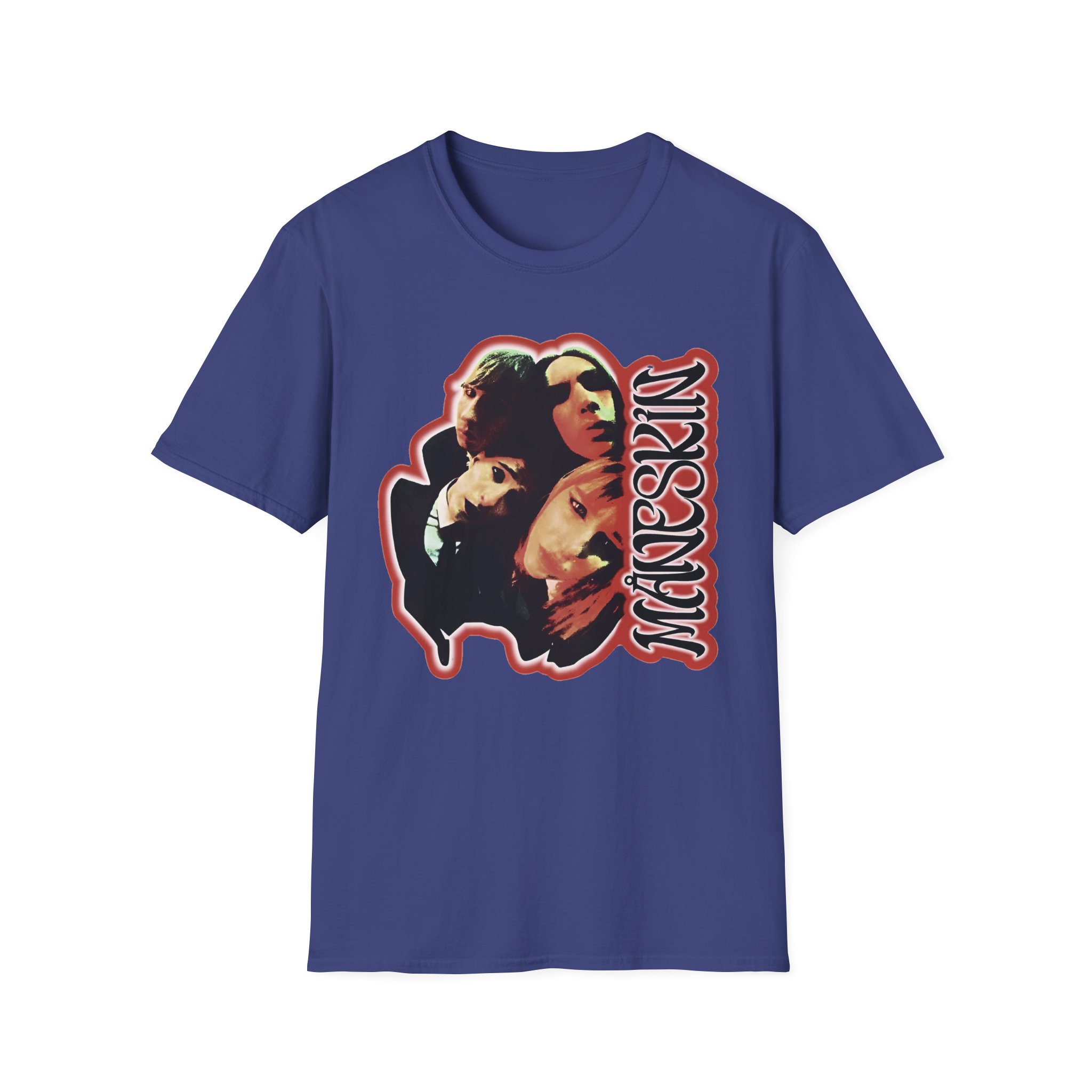 Maneskin Fisheye Unisex Softstyle T-Shirt