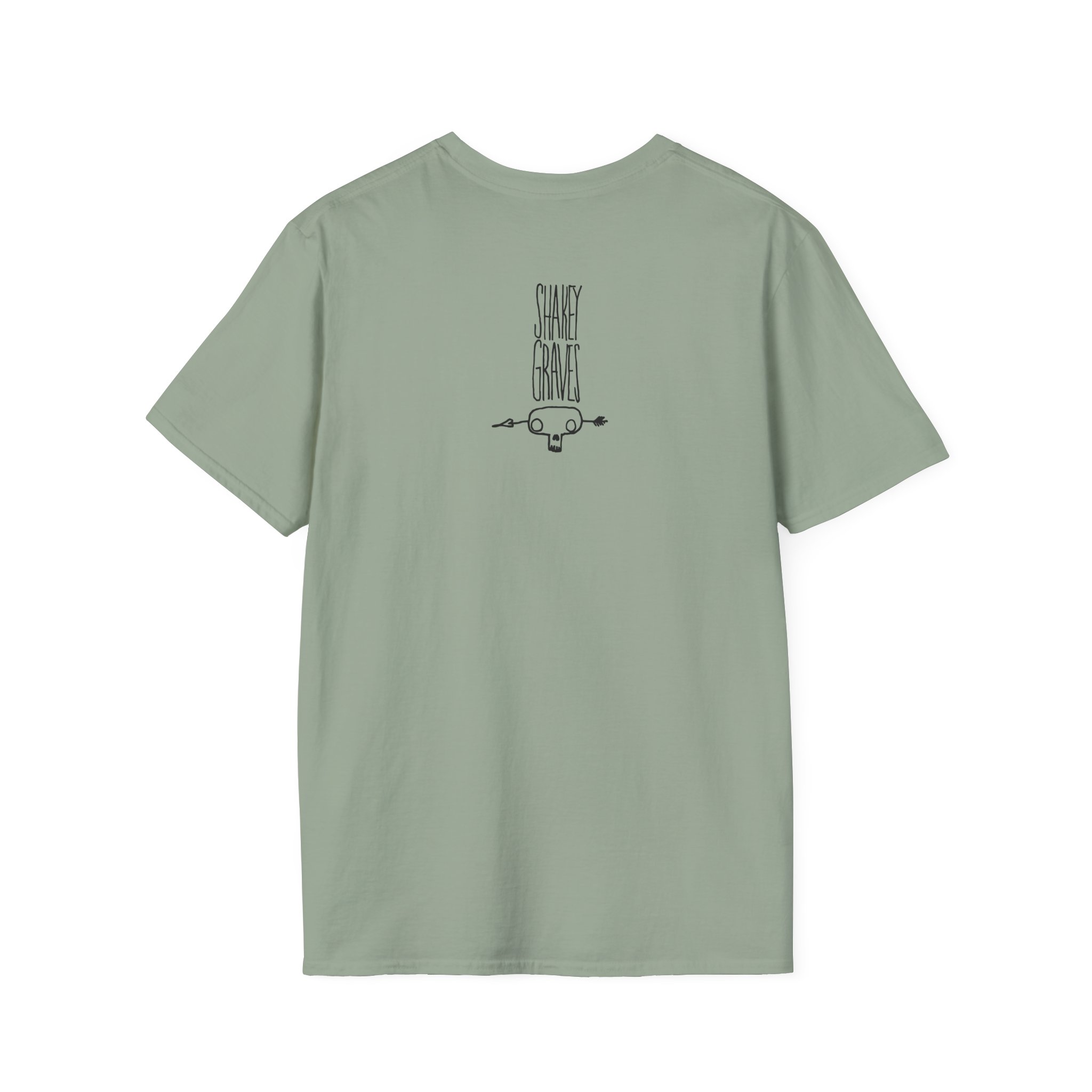 Shakey Graves SKULL Unisex Softstyle T-Shirt