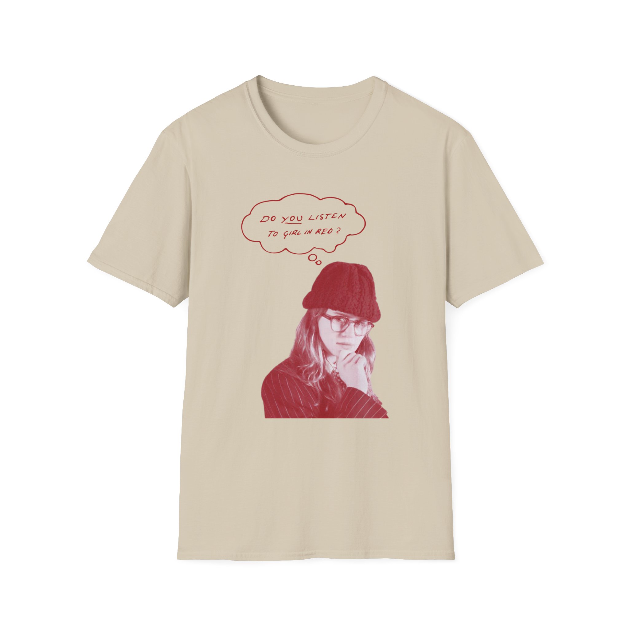 Girl in Red Do You Listen? Unisex Softstyle T-Shirt
