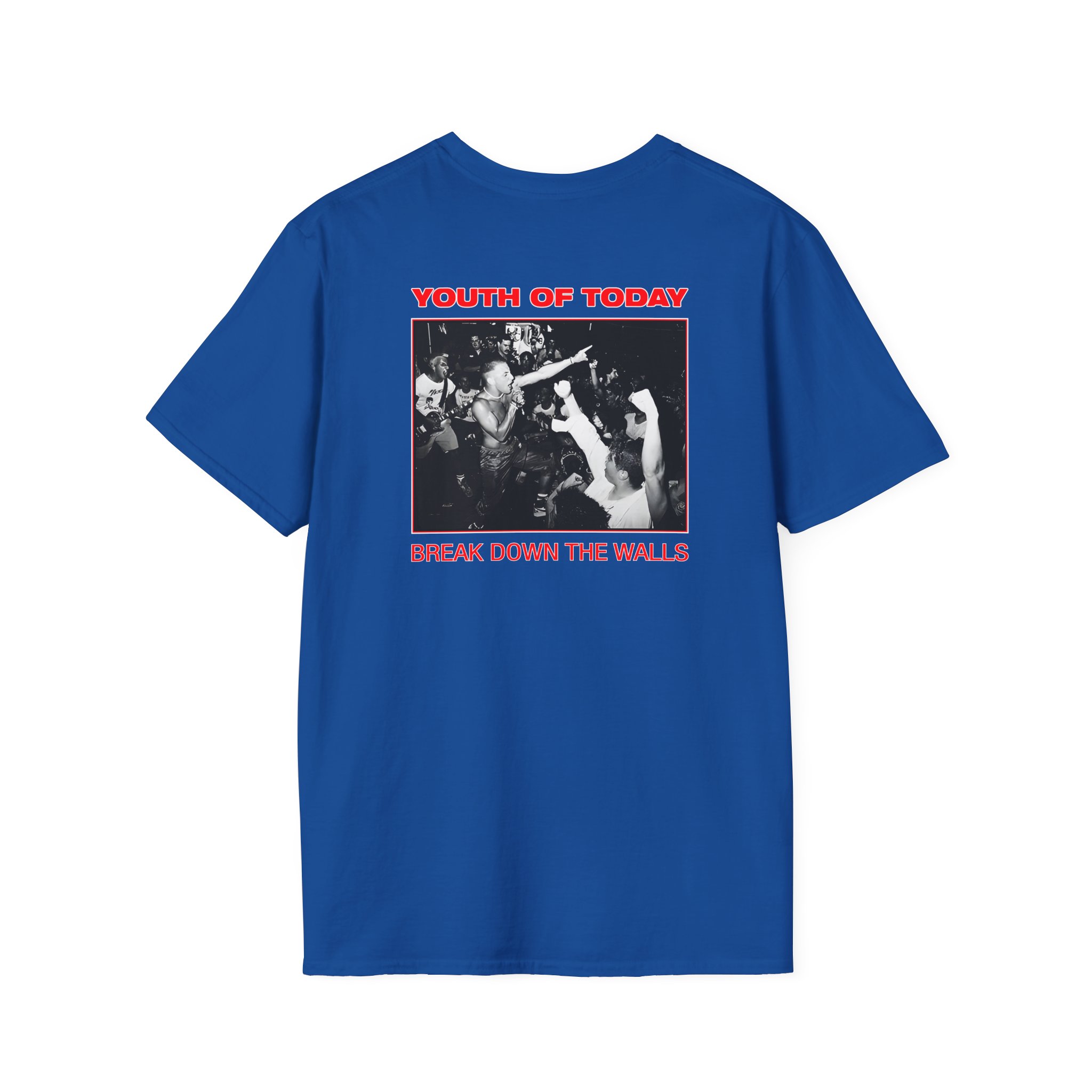 Youth of Today Break Down The Walls Unisex Softstyle T-Shirt
