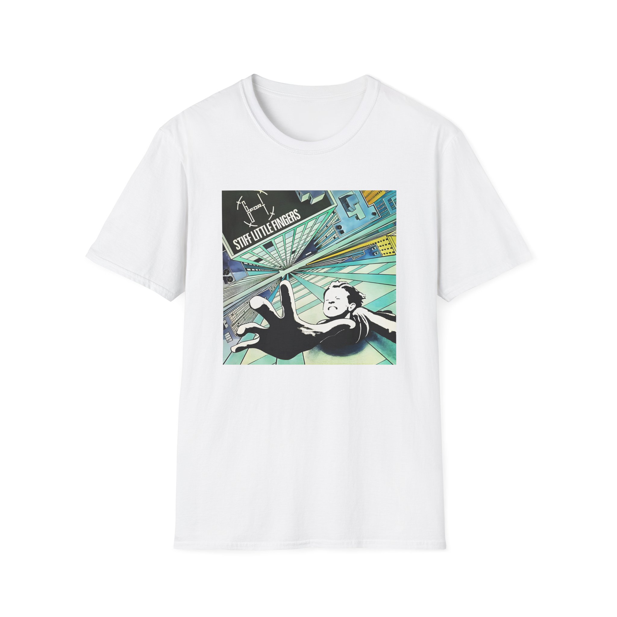 Stiff Little Fingers Go For It Album Unisex Softstyle T-Shirt