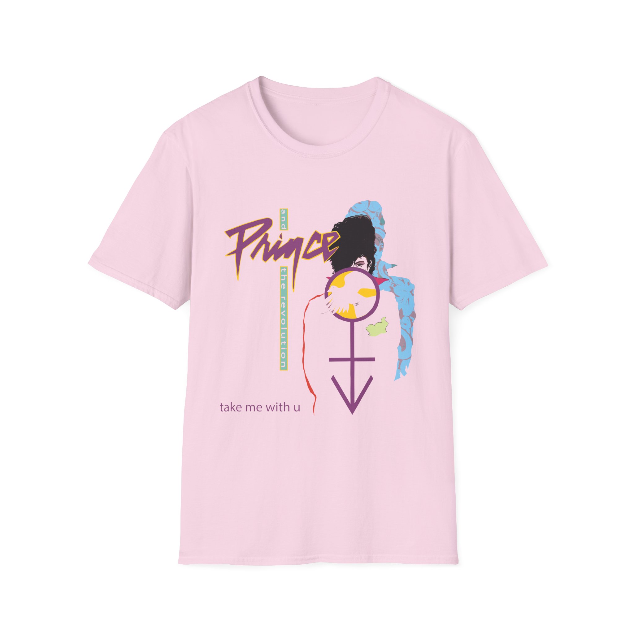 Prince Take Me With U Unisex Softstyle T-Shirt