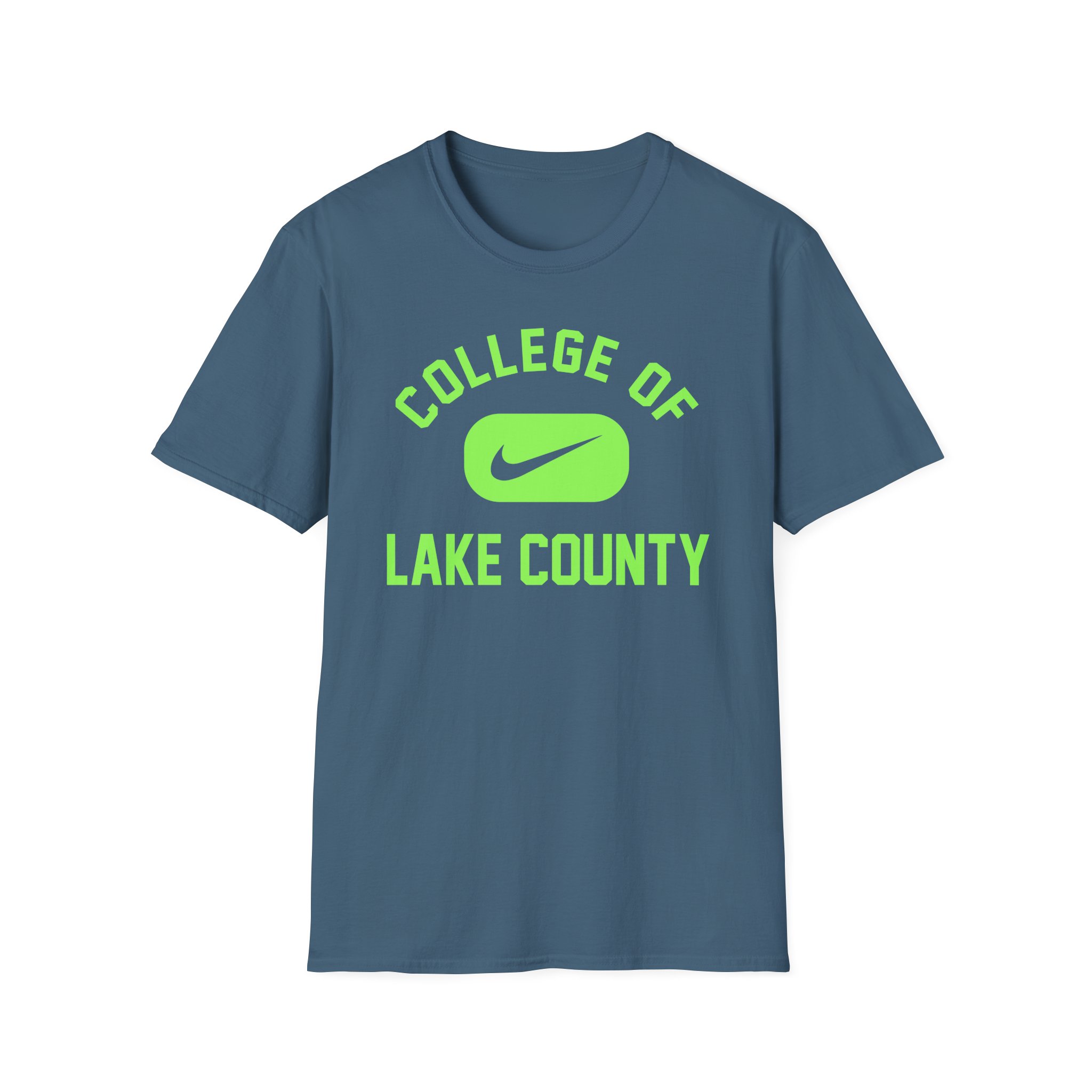 College Lake County Nike Lancers Unisex Softstyle T-Shirt
