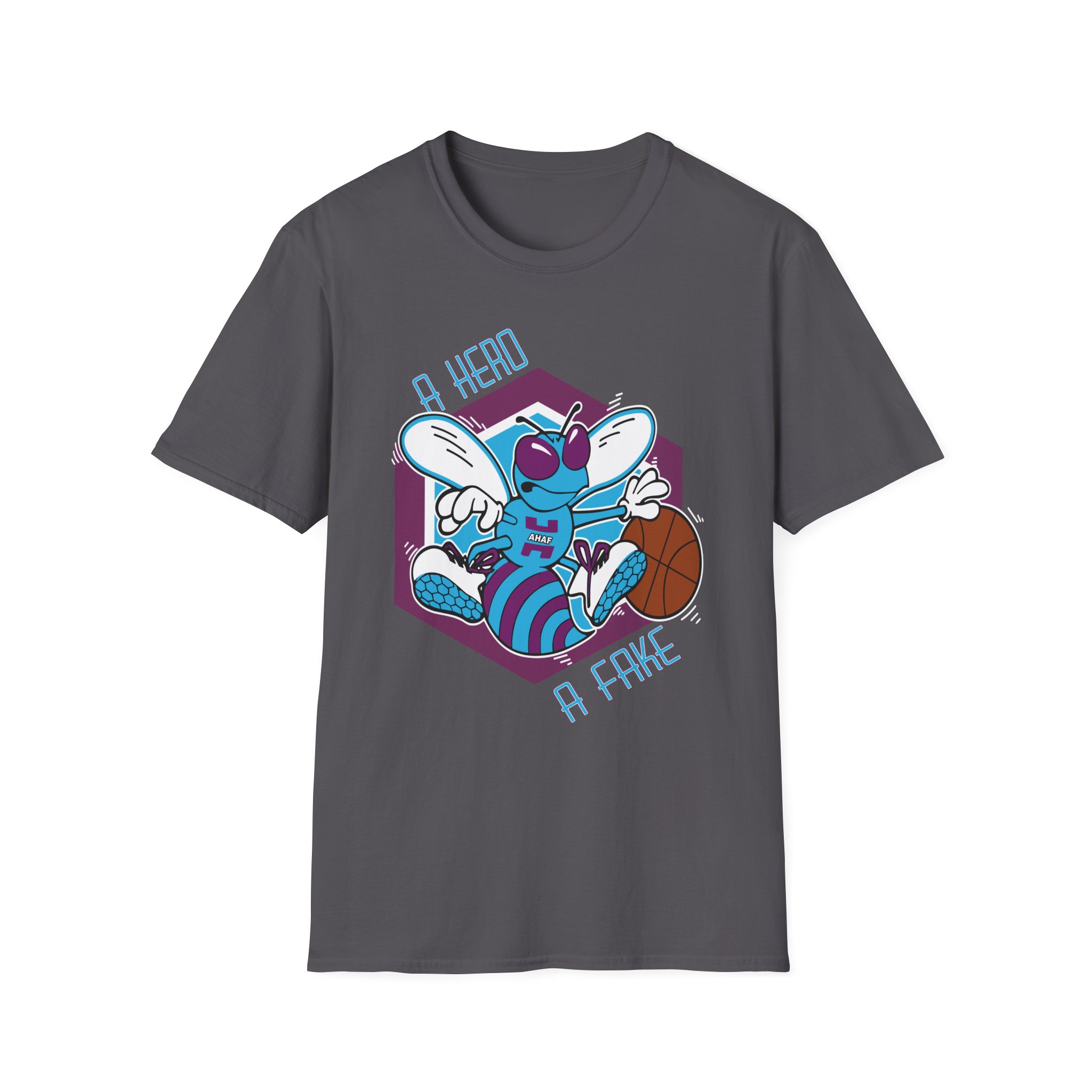 A Hero a Fake Unisex Softstyle T-Shirt
