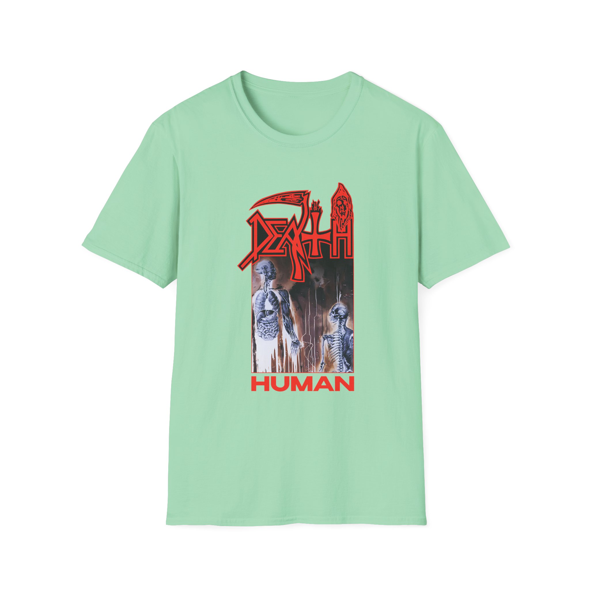 Death Human Unisex Softstyle T-Shirt