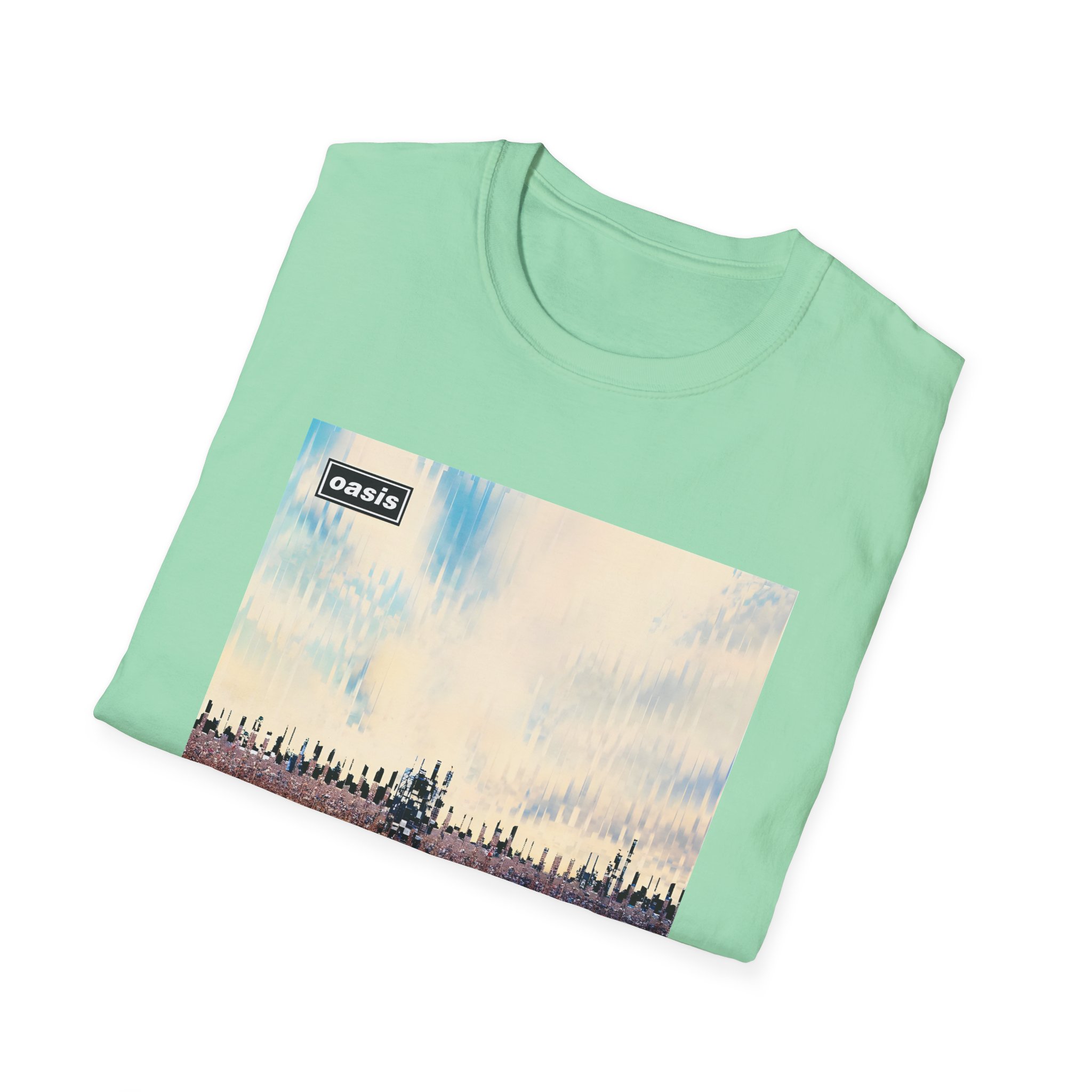 Oasis Time Flies 15th Anniversary Unisex Softstyle T-Shirt