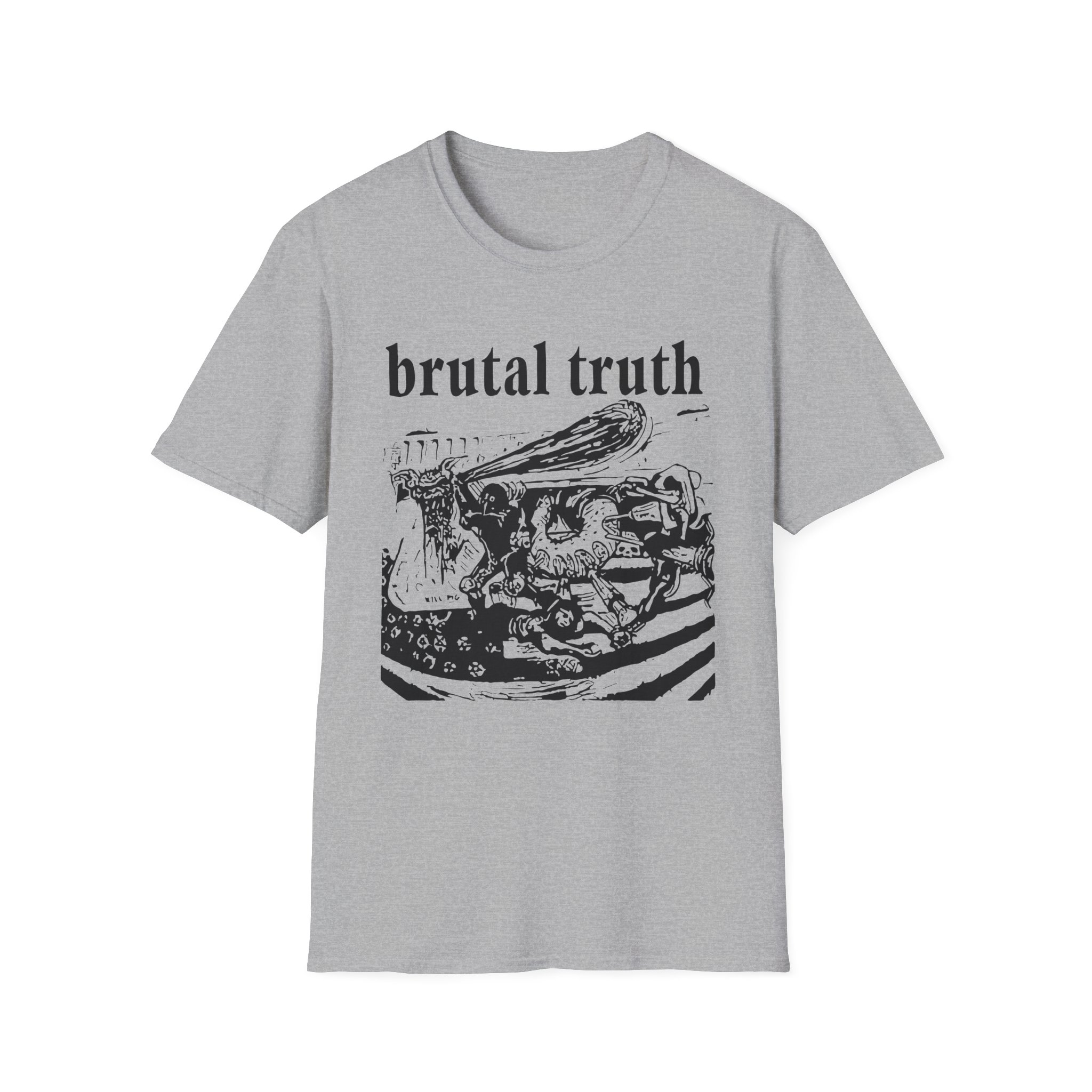 Brutal Truth Kill Pig Unisex Softstyle T-Shirt