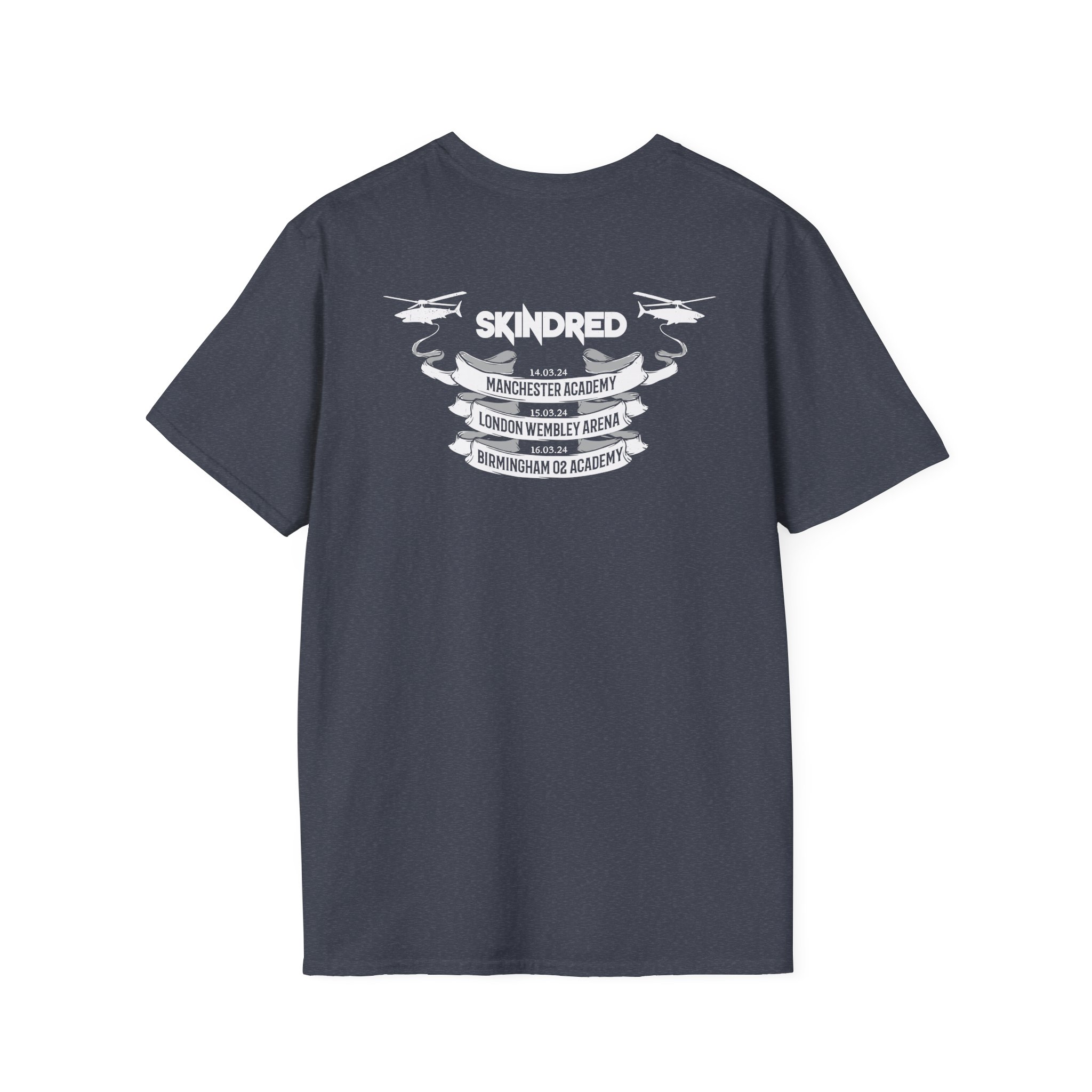 Skindred Unity Sound Tour Unisex Softstyle T-Shirt