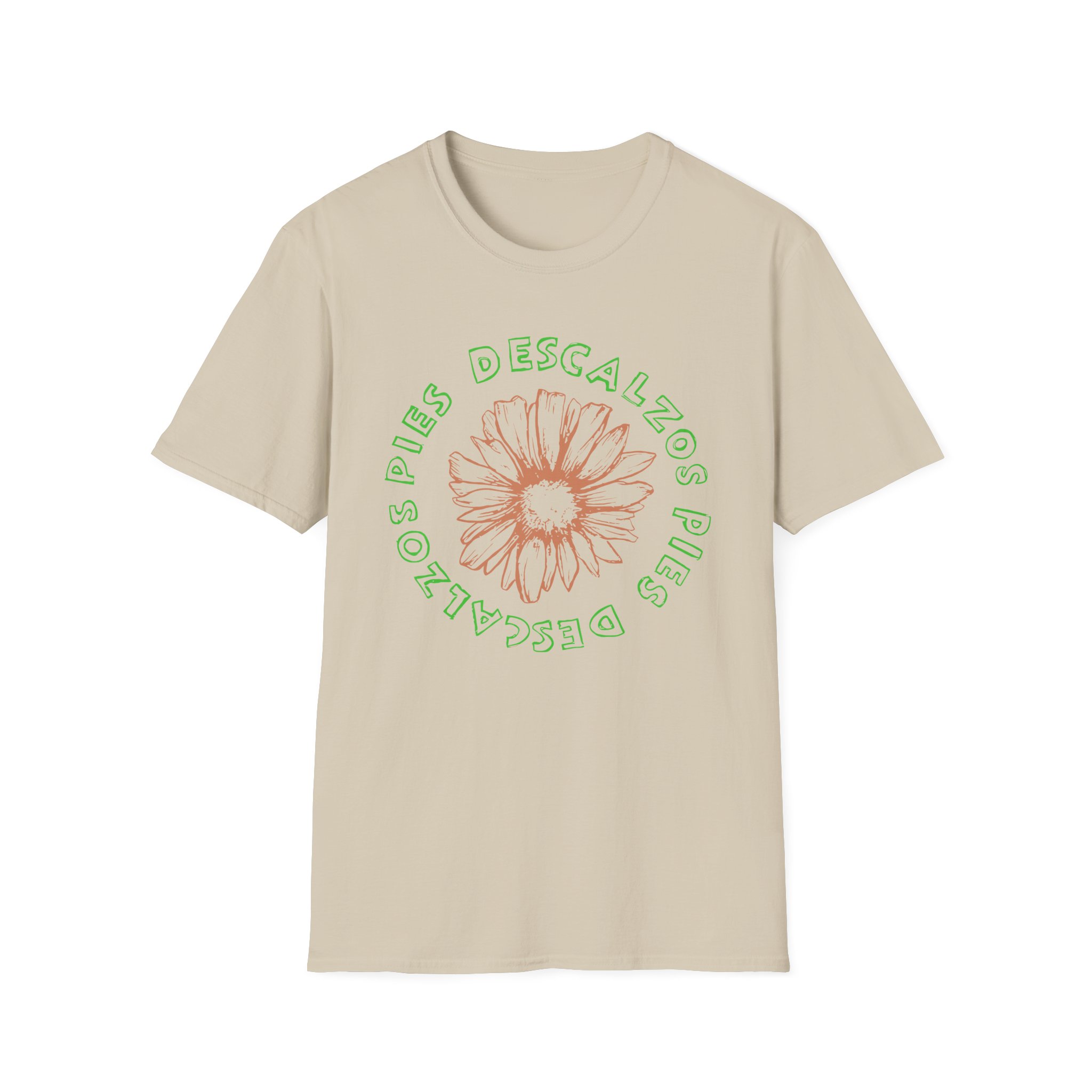 Shakira Pies Descalzos Flower Unisex Softstyle T-Shirt