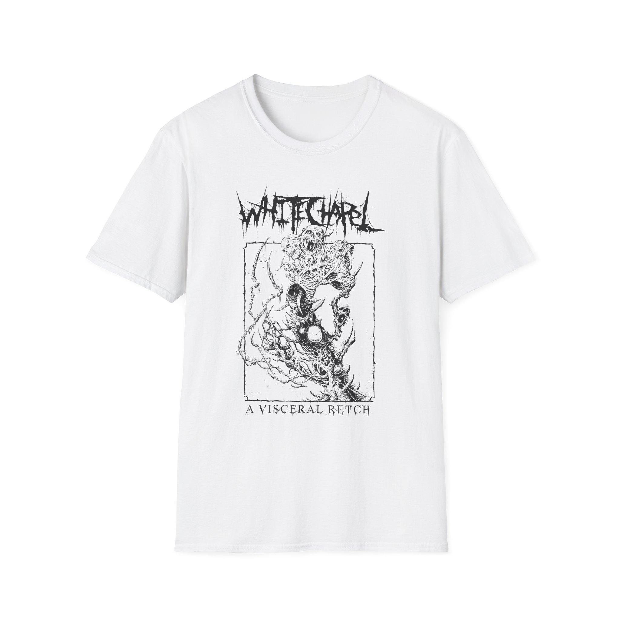 Whitechapel a Visceral Retch Unisex Softstyle T-Shirt