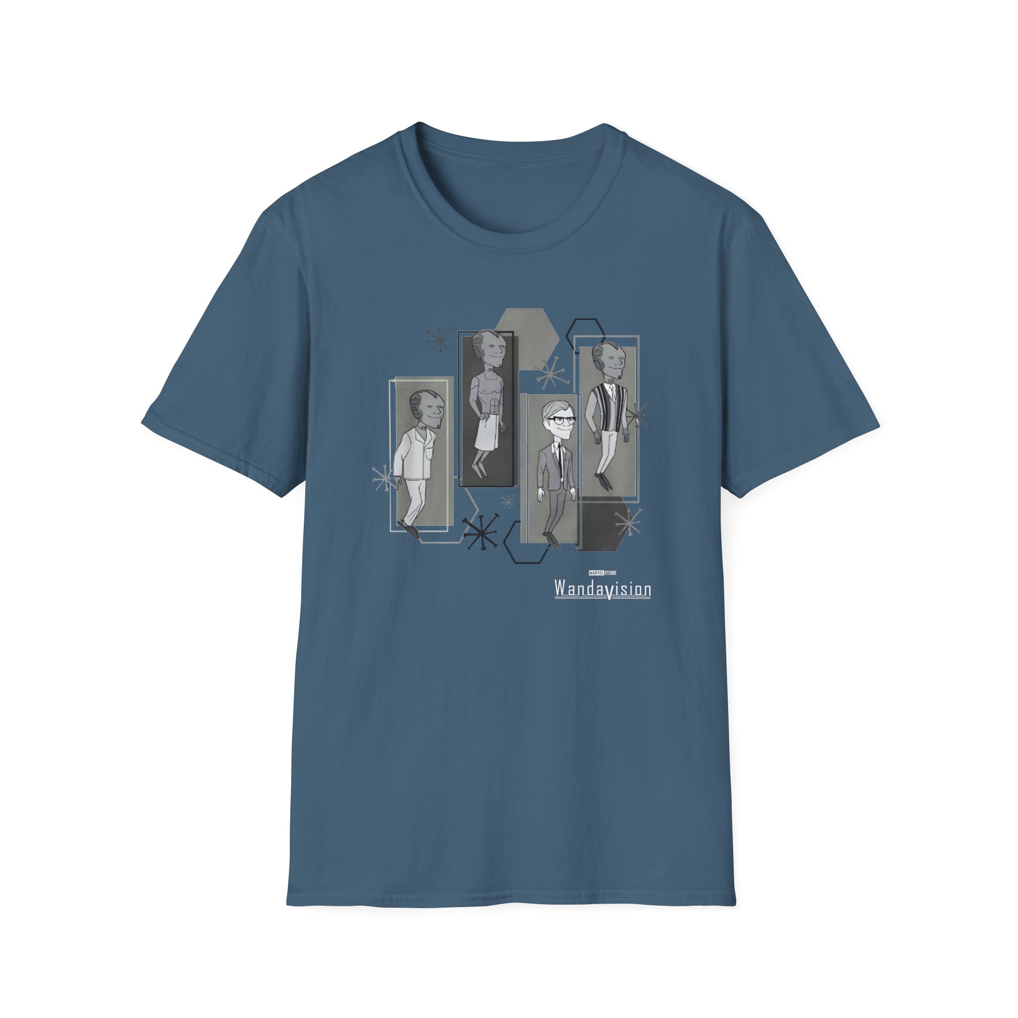 Wandavision Wardrobe Changes Unisex Softstyle T-Shirt