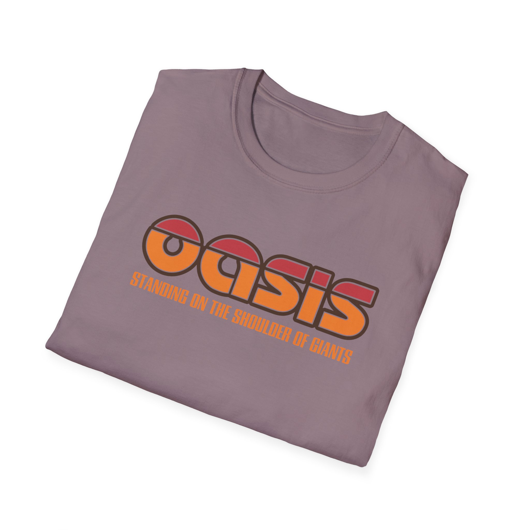 Oasis Standing On The Shoulder Of Giants Unisex Softstyle T-Shirt