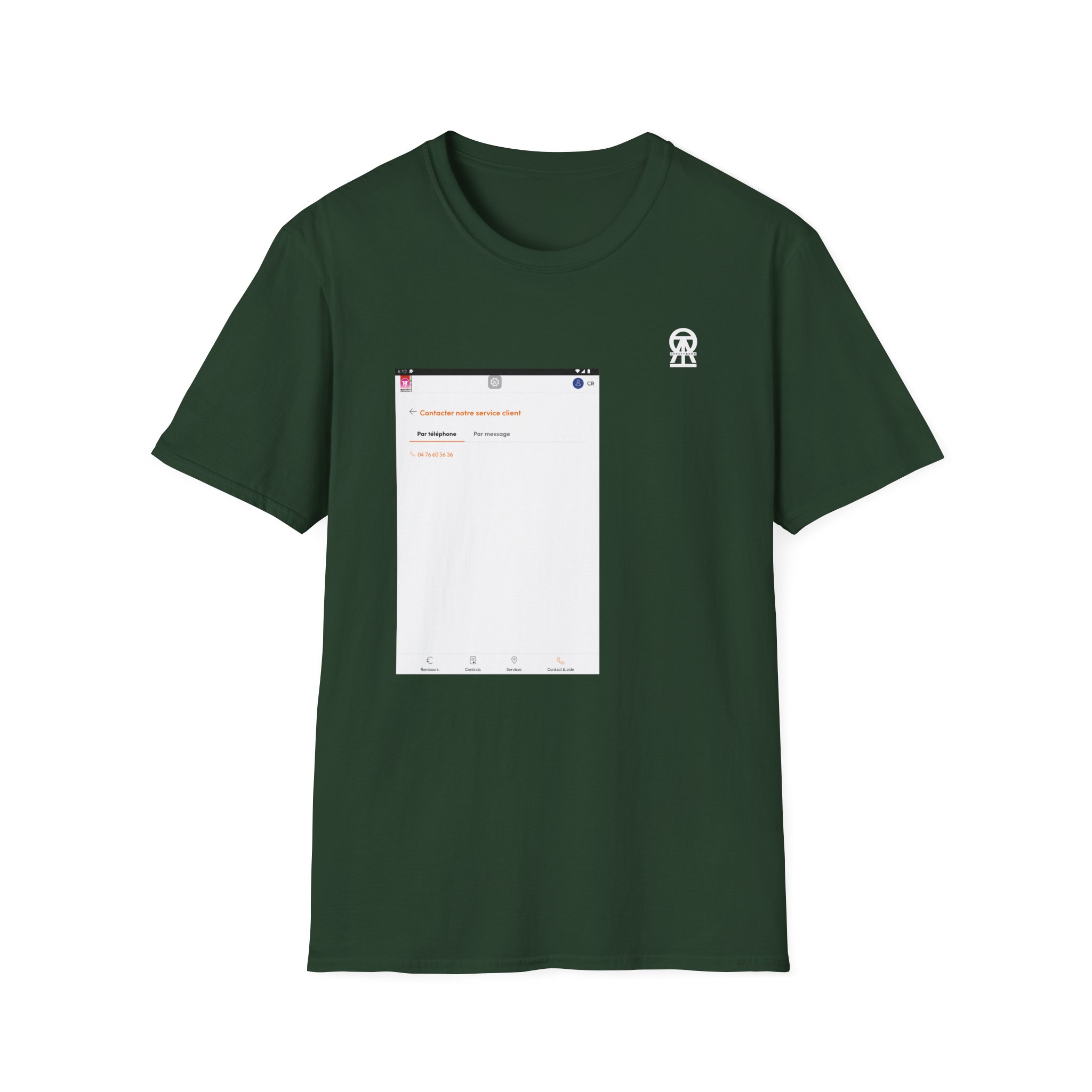 Qalf Tour Noir Unisex Softstyle T-Shirt