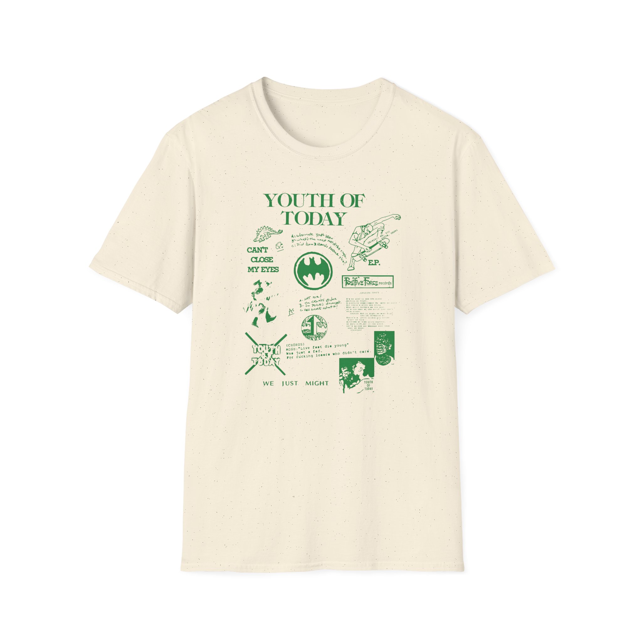 Youth of Today Three Question Trivia Unisex Softstyle T-Shirt