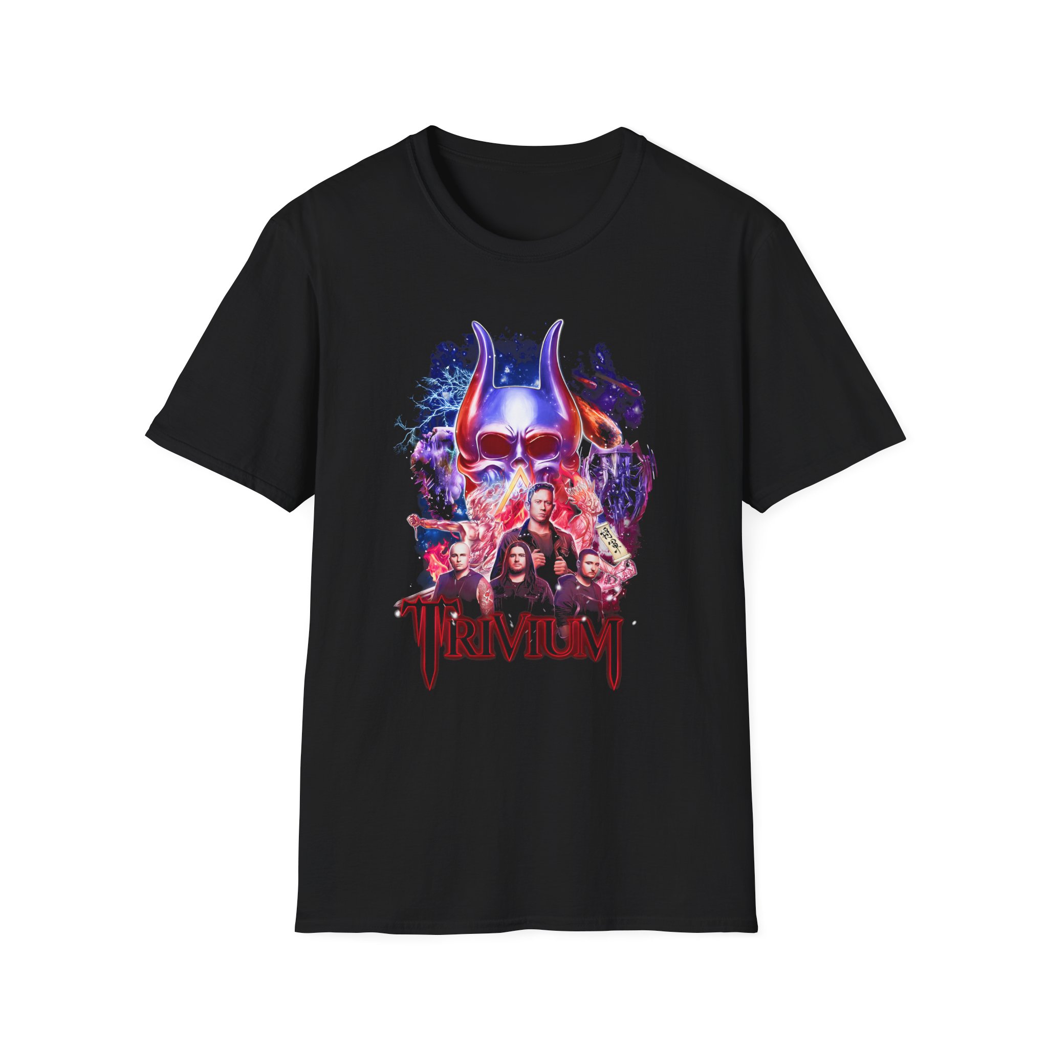 Trivium Other Worlds Unisex Softstyle T-Shirt