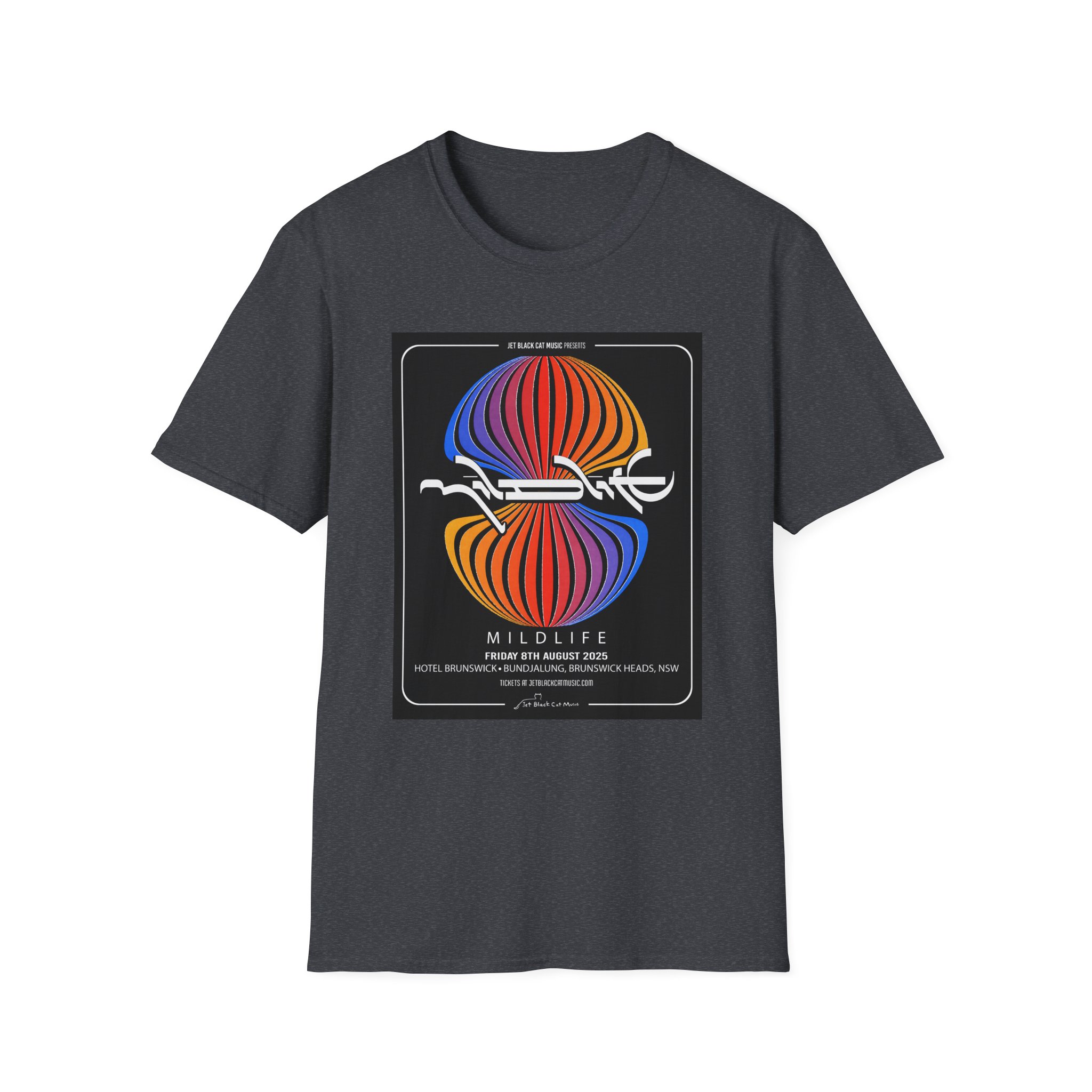 Mildlife Hotel Brunswick, NSW Concert Unisex Softstyle T-Shirt
