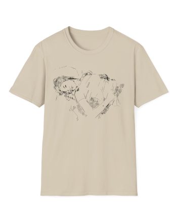 Gracie Abrams Portrait Sketch Unisex Softstyle T-Shirt