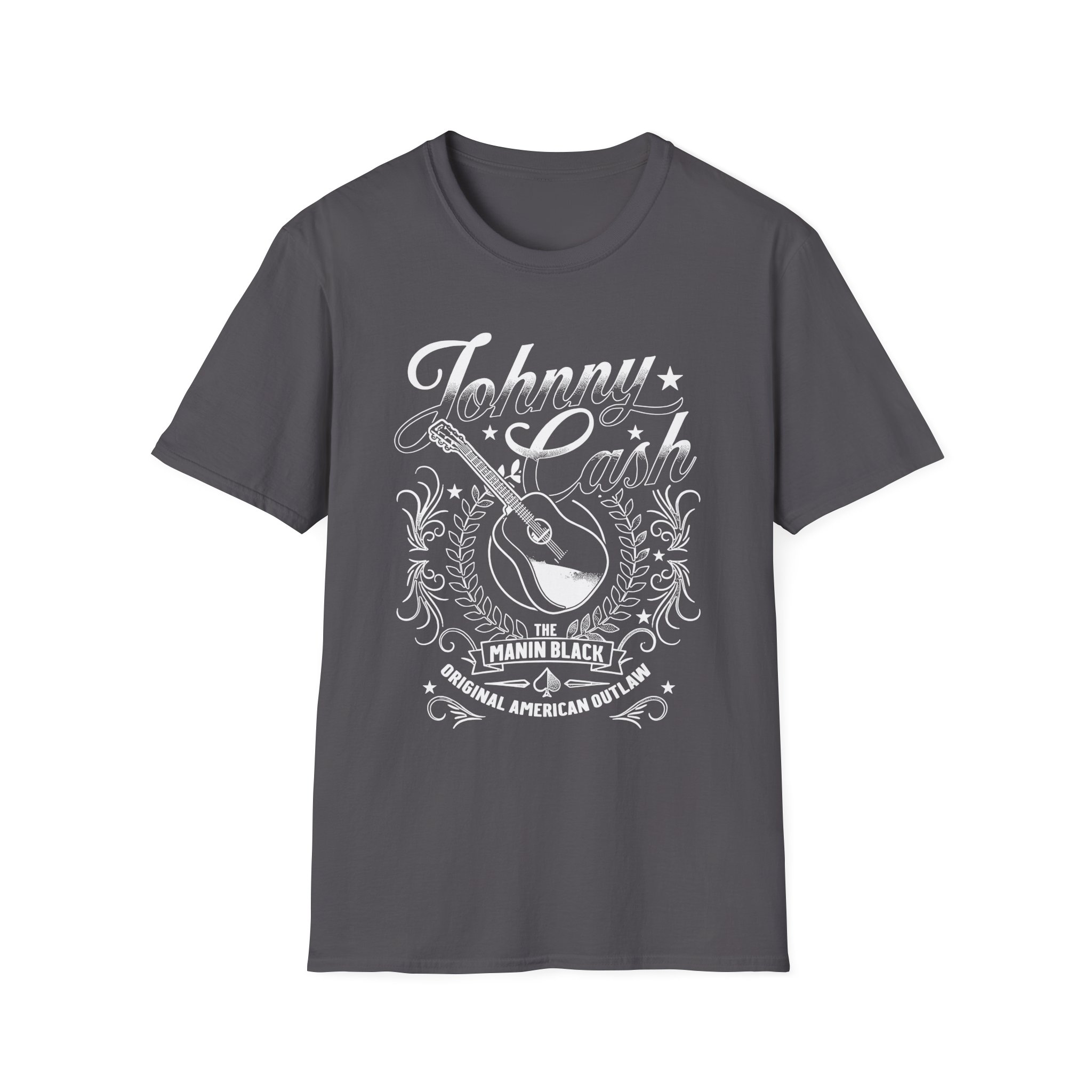 Johnny Cash Man in Black Guitar unisex t-shirt