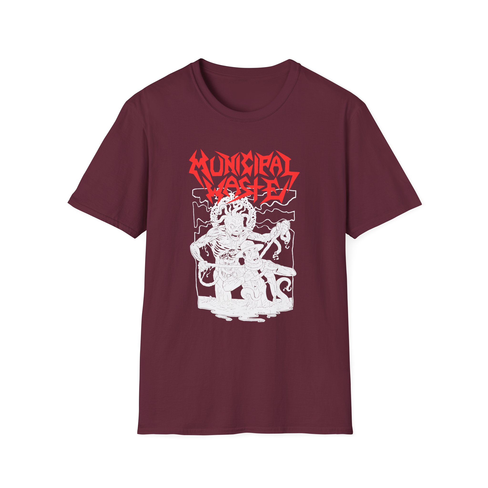 Municipal Waste Cop Strangler Unisex Softstyle T-Shirt
