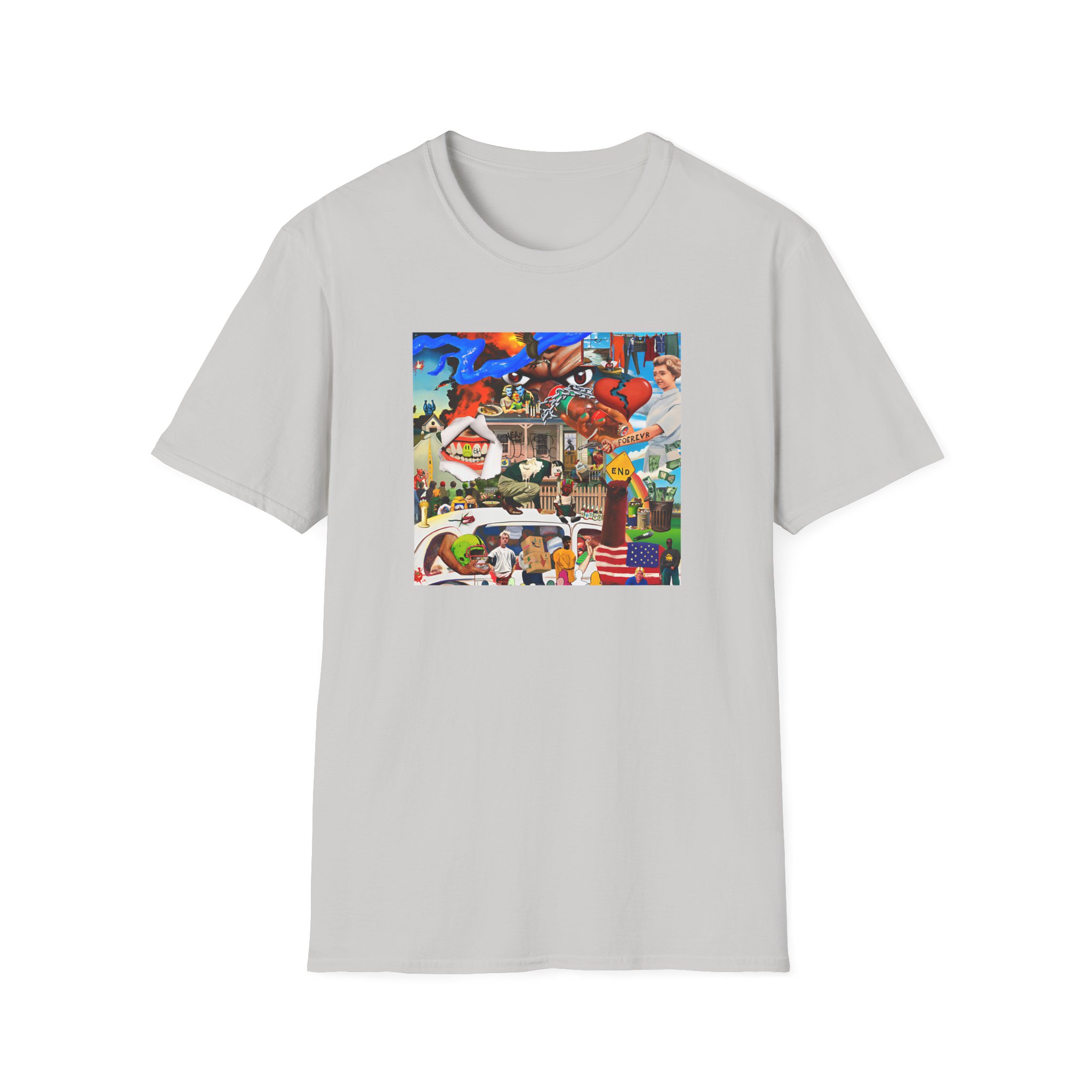 B Family Cover Unisex Softstyle T-Shirt