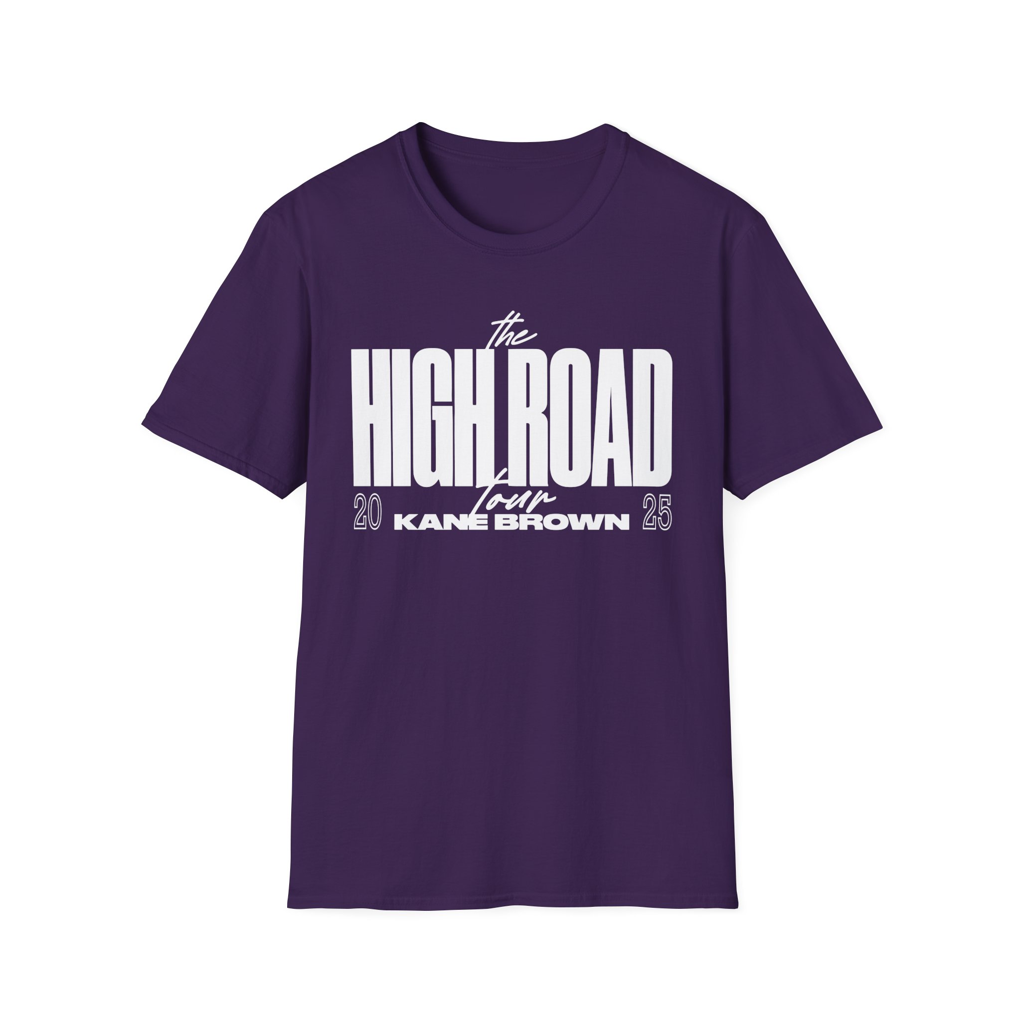 KB The High Road Text Unisex Softstyle T-Shirt