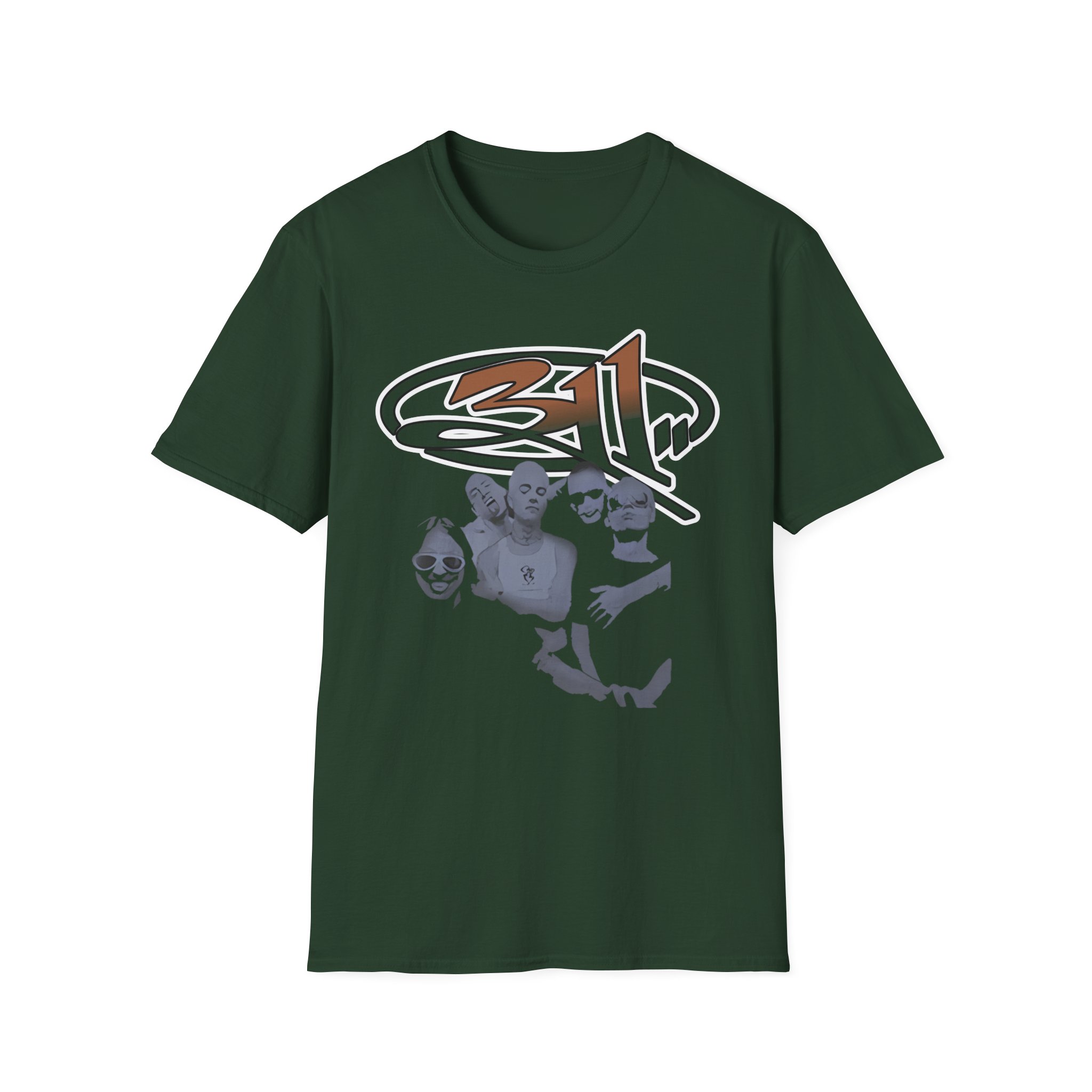 311 Band Photo Unisex Softstyle T-Shirt